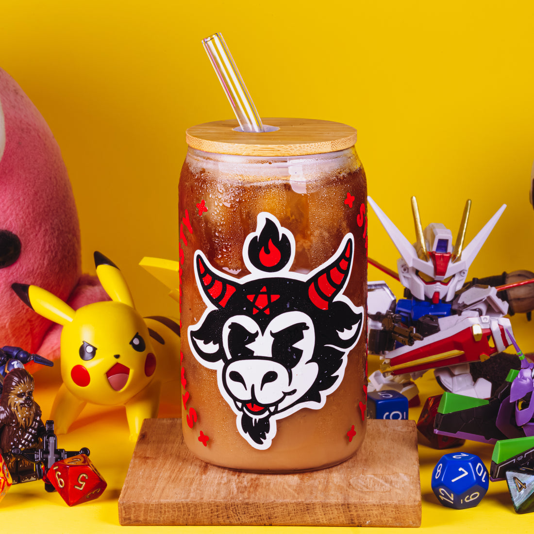Stay Thirsty Baphomet Glassware