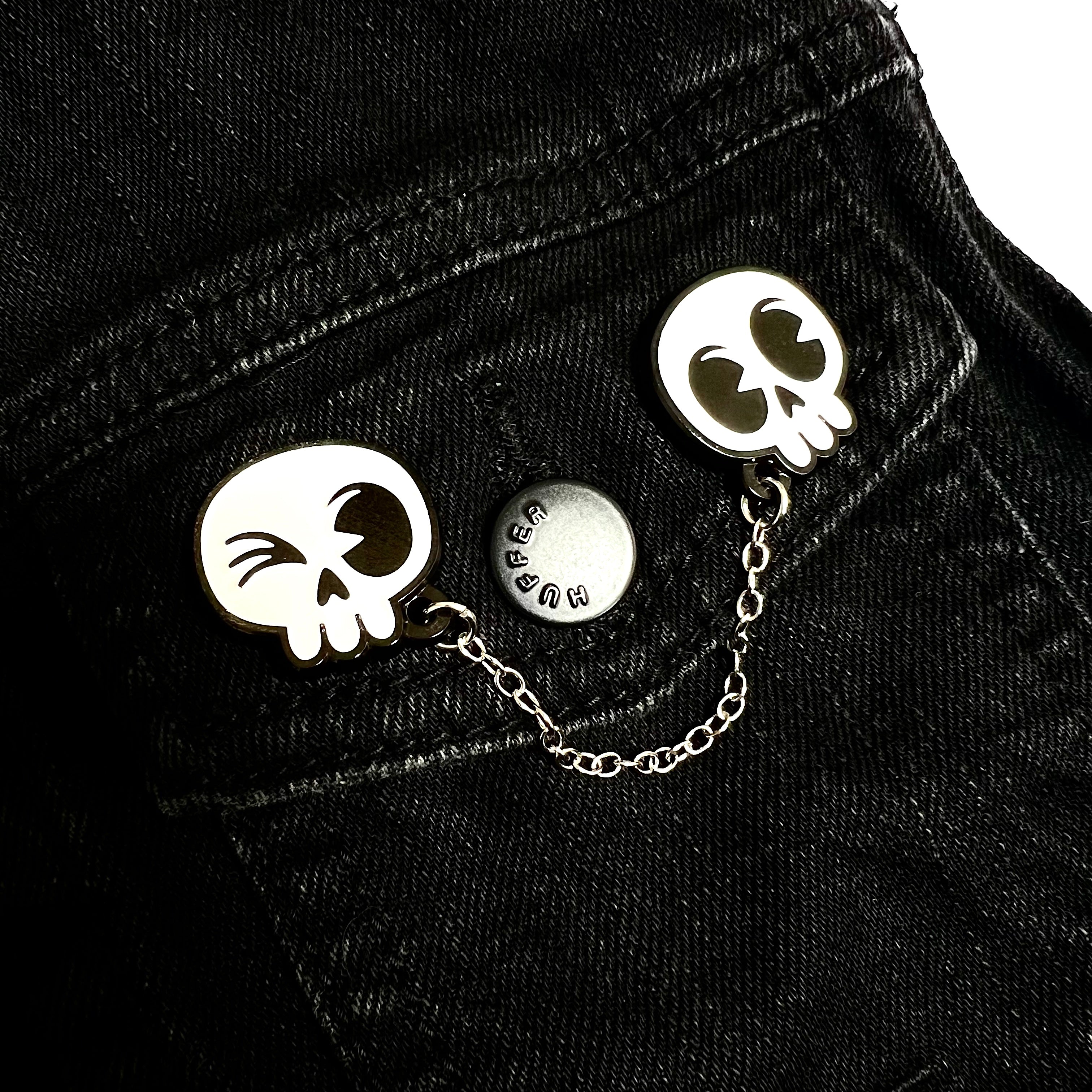 Skull Buddies Pin Chain Set