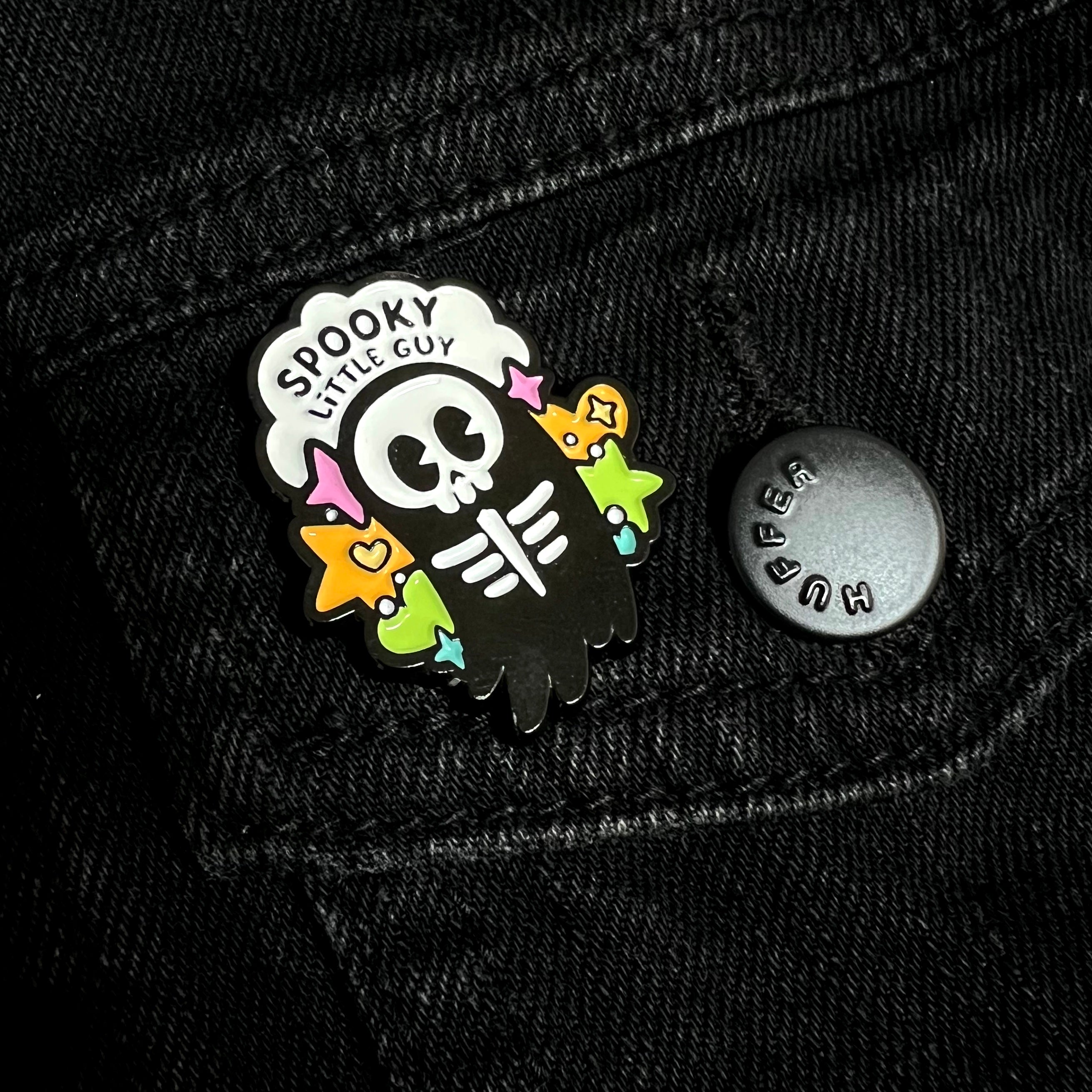 Spooky Little Guy Ghost Pin