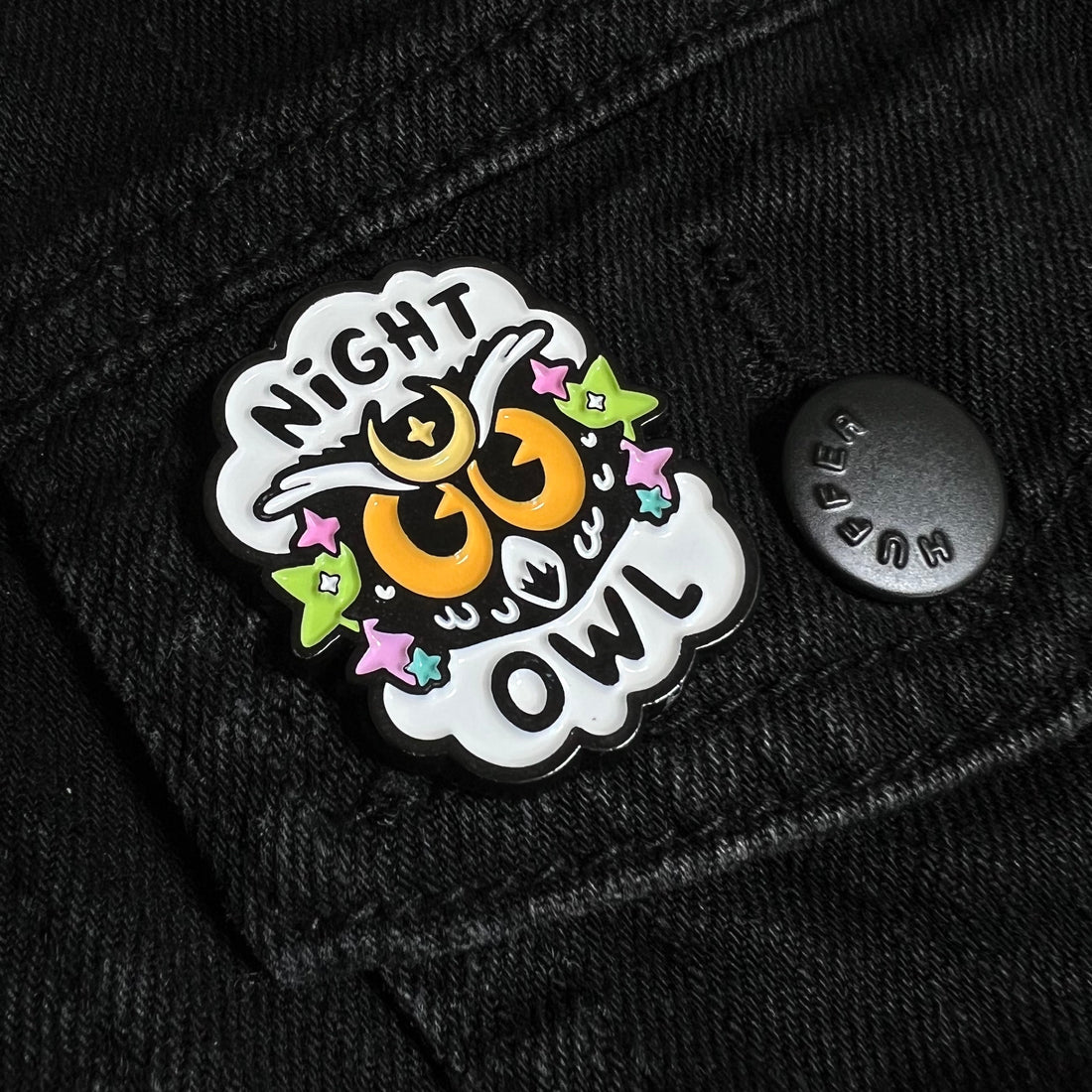 Night Owl Pin
