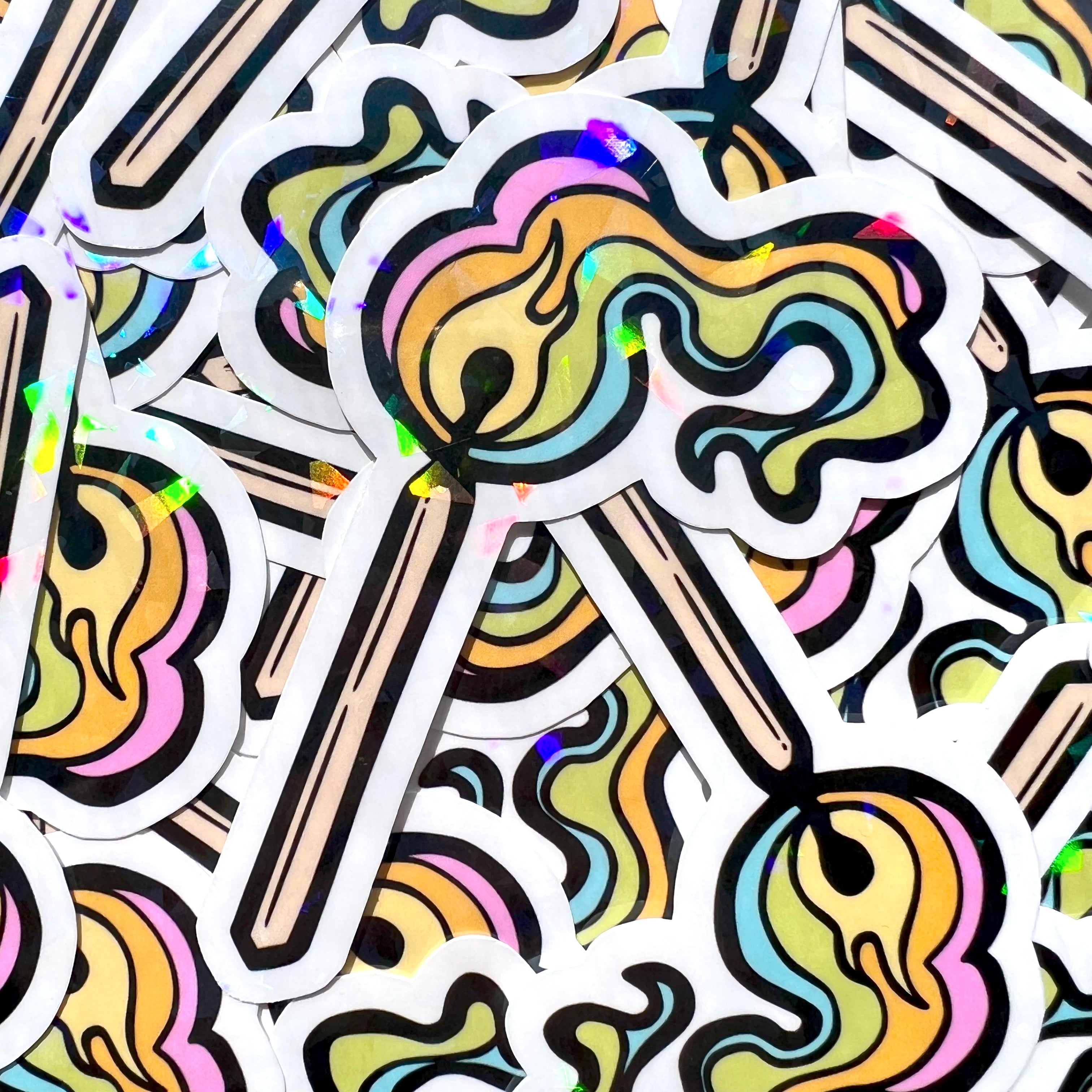 The Chromatic Match Vinyl Sticker