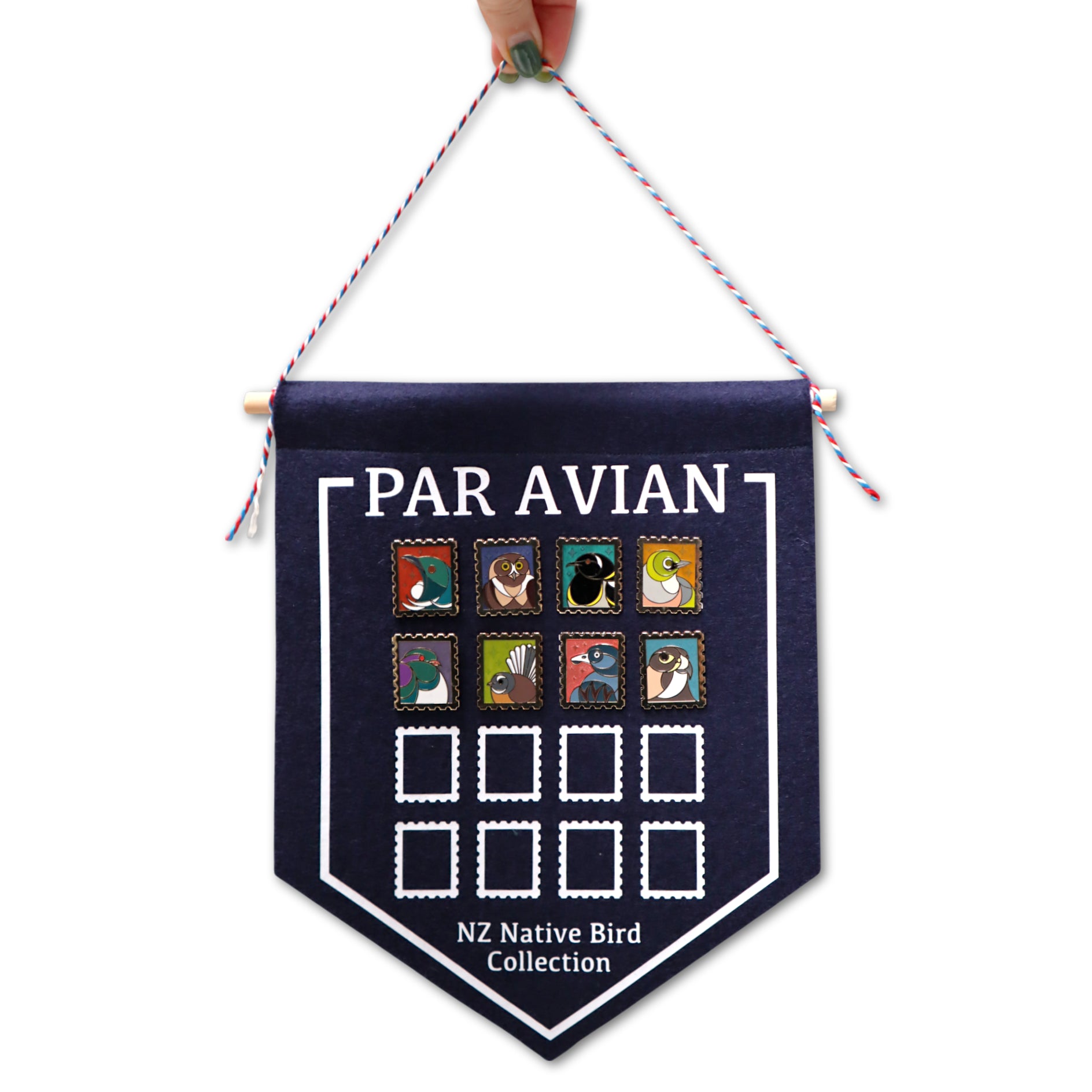 Par Avian Merino Pin Banner