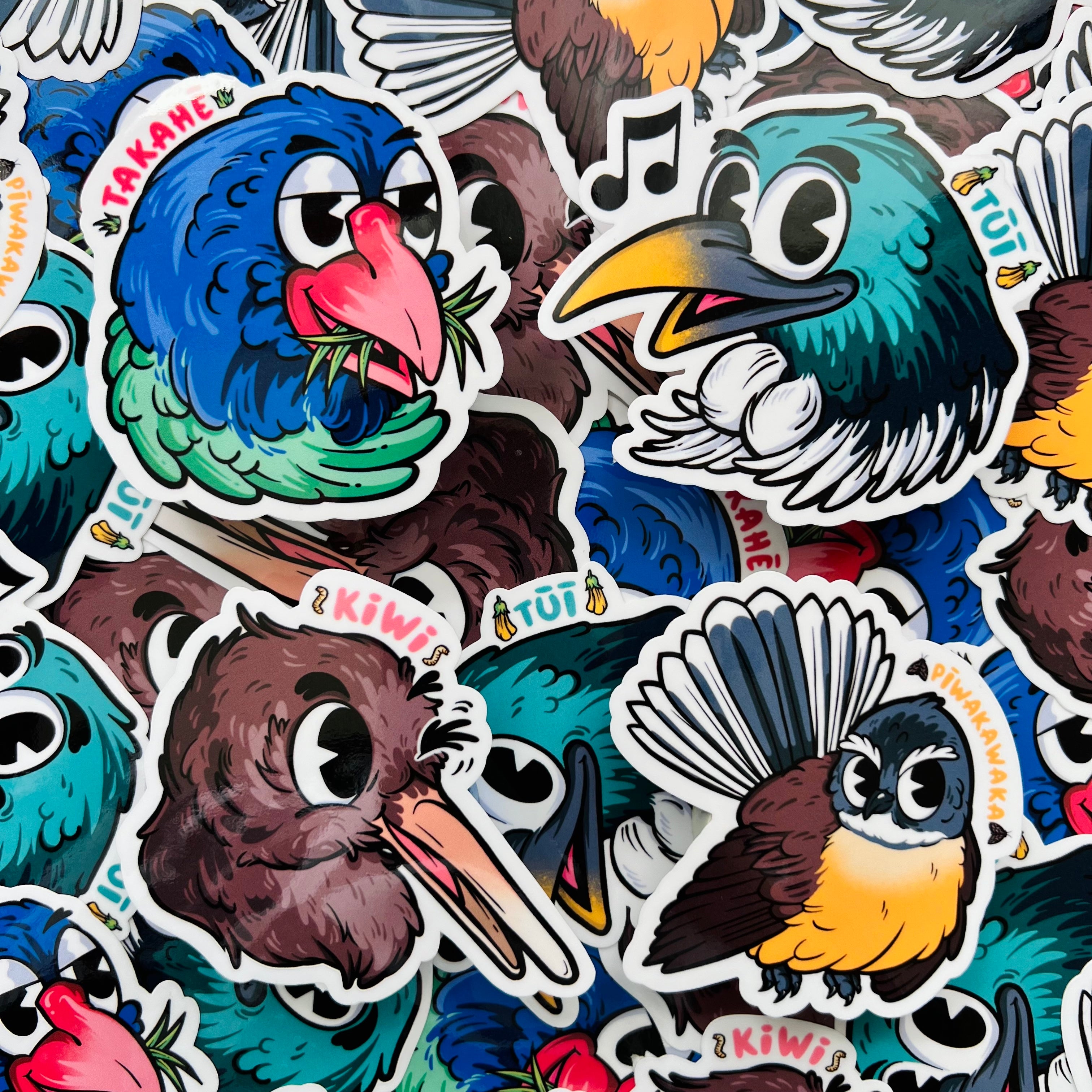 Aotearoa Sillies • Series I Sticker Collection
