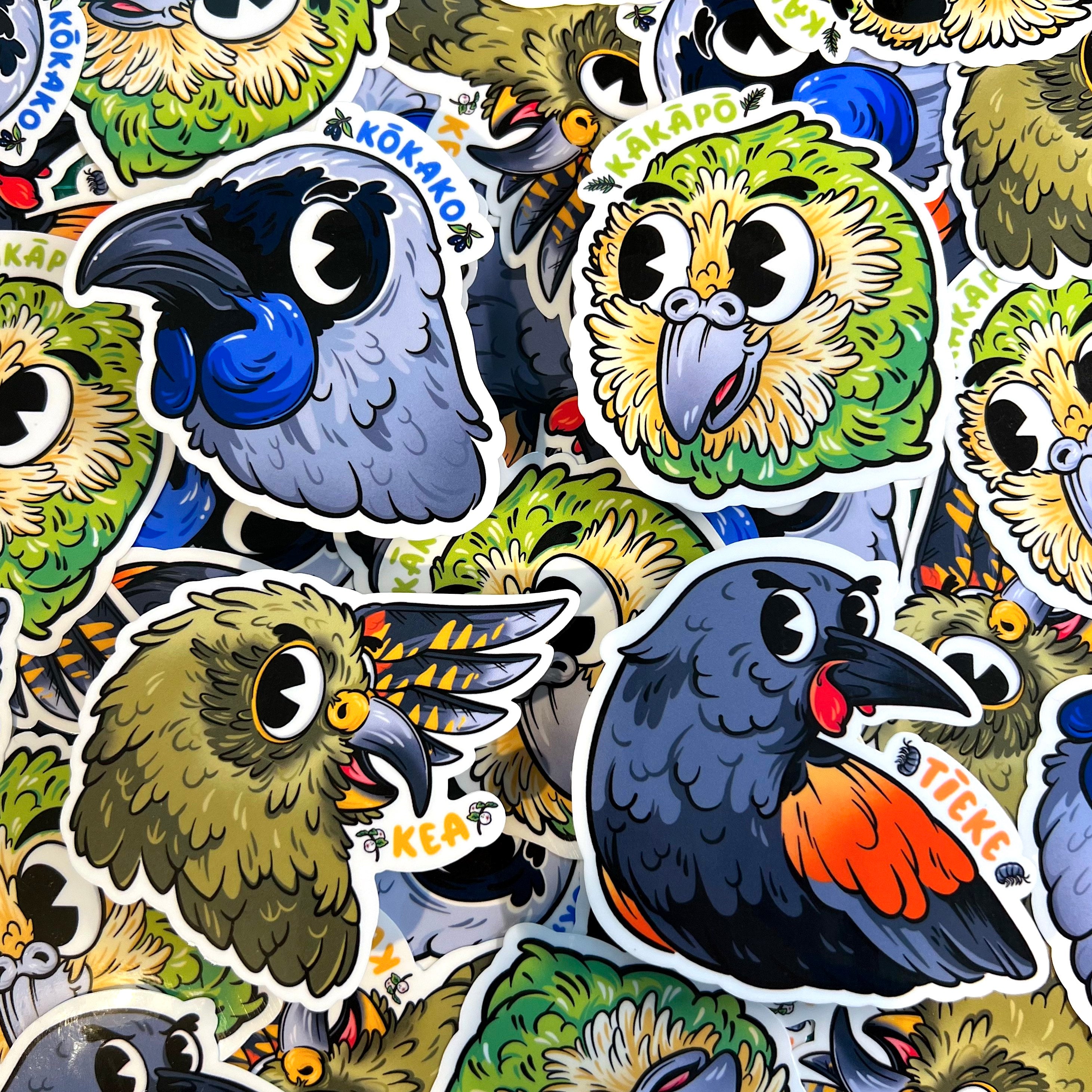 Aotearoa Sillies • Series II Sticker Collection