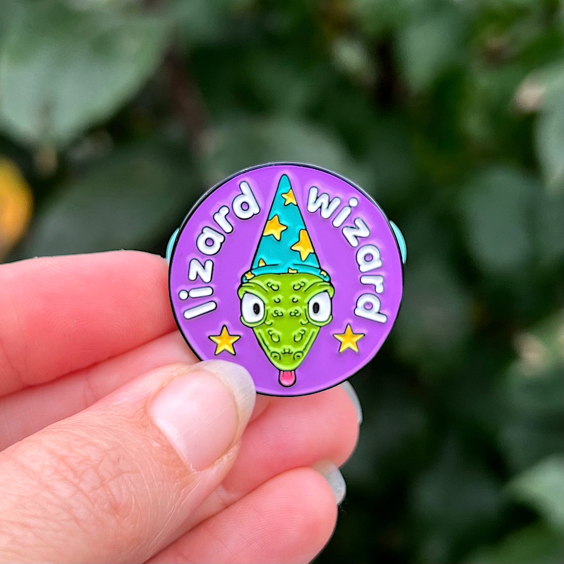 Lizard Wizard Pin