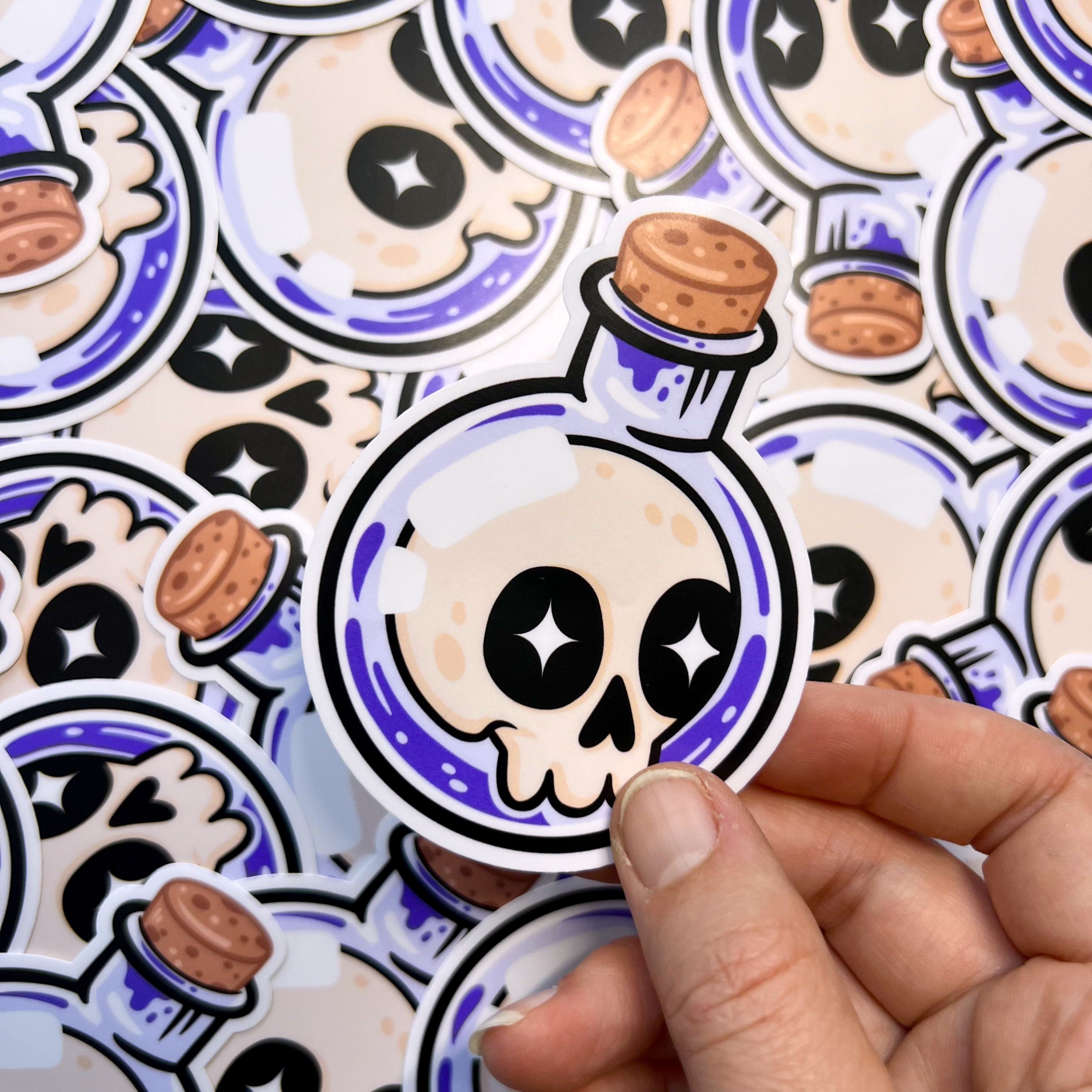 Skully Potion Sticker