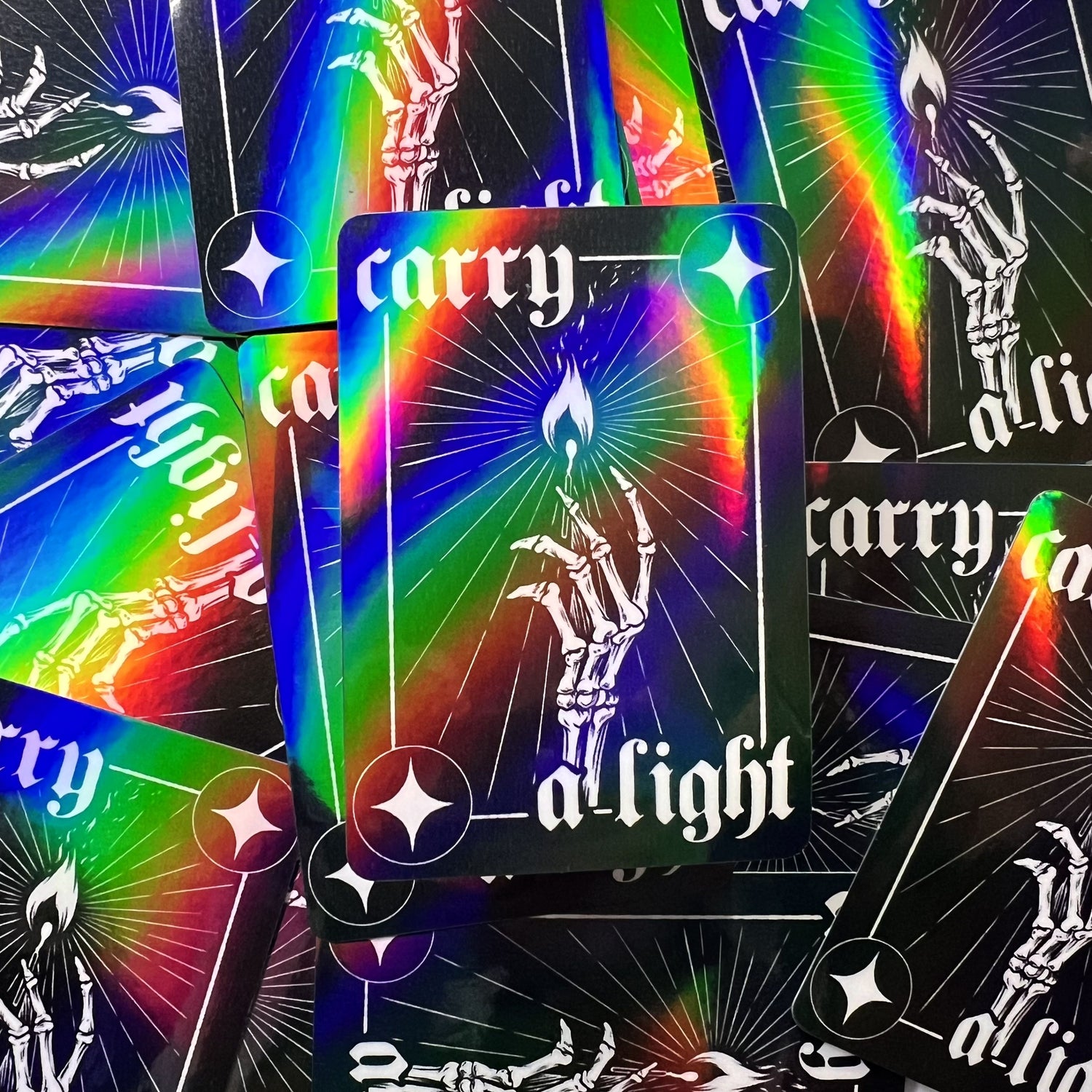 Carry A Light Sticker