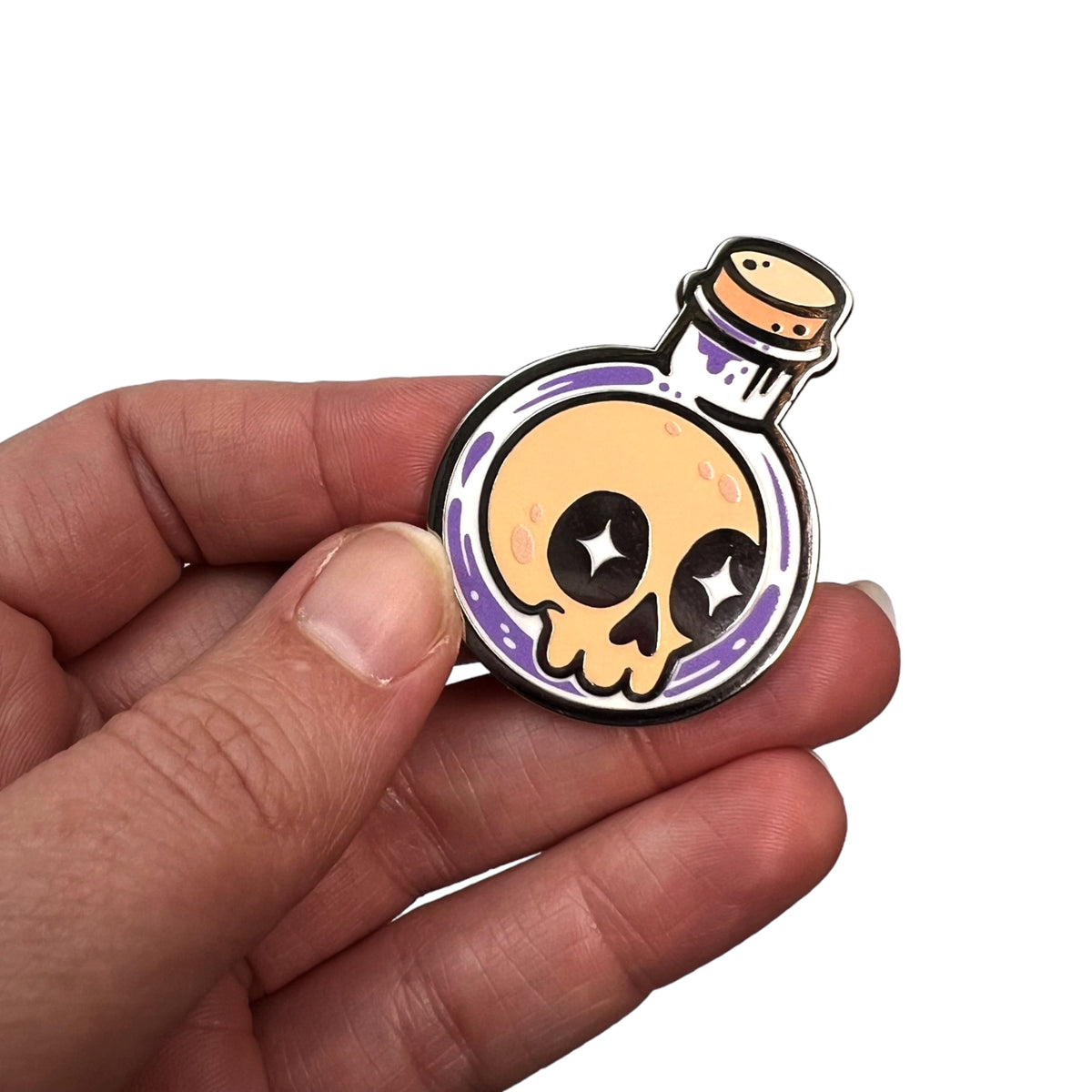 Skully Potion Pin