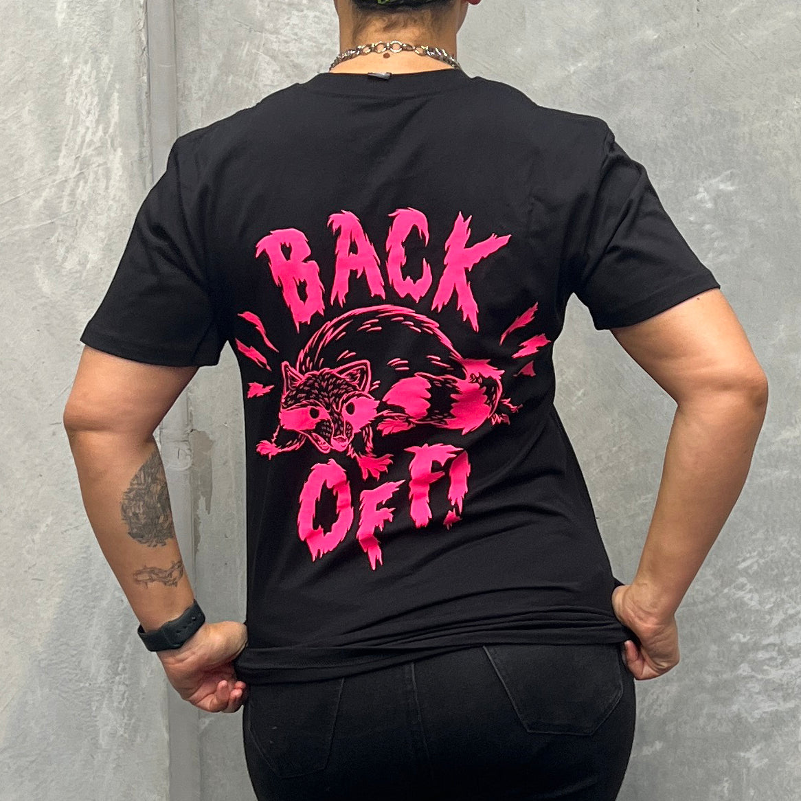 Back Off! Neon T-Shirt
