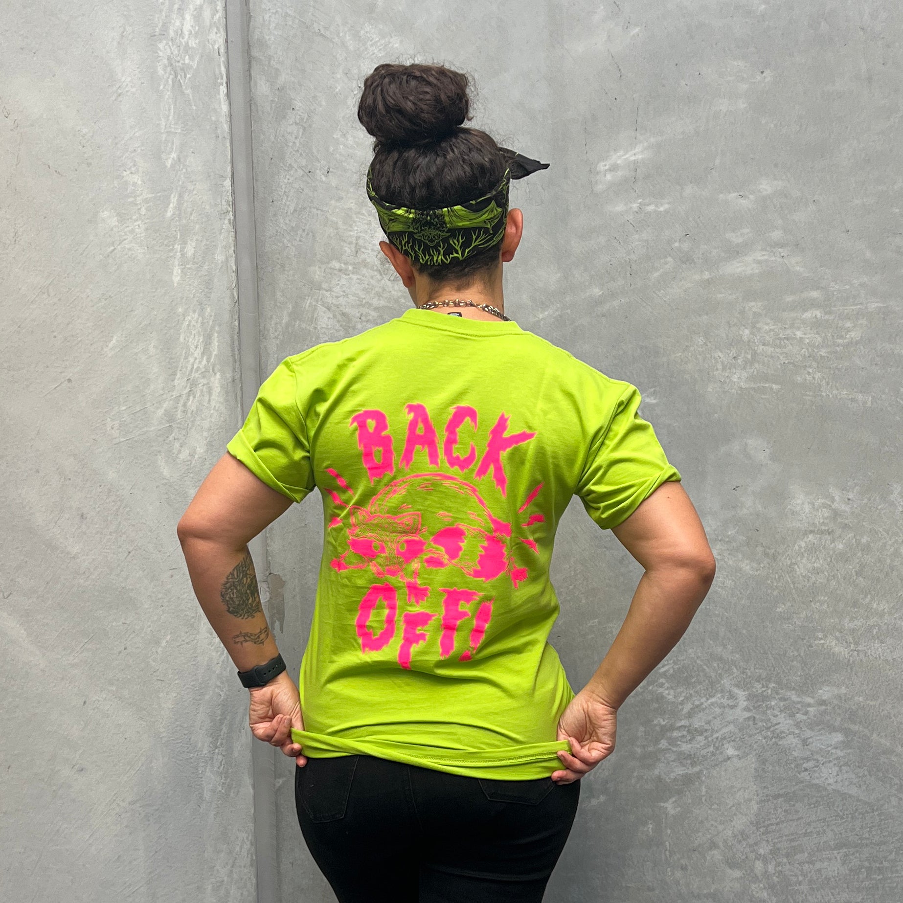 Back Off! Neon T-Shirt