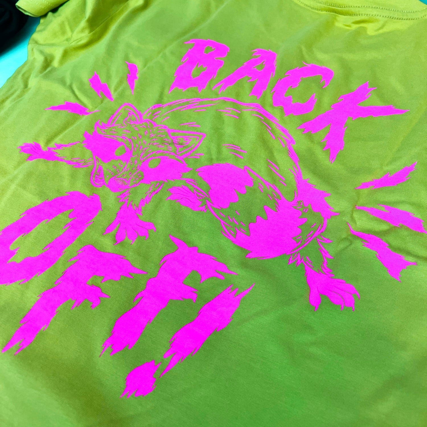 Back Off! Neon T-Shirt