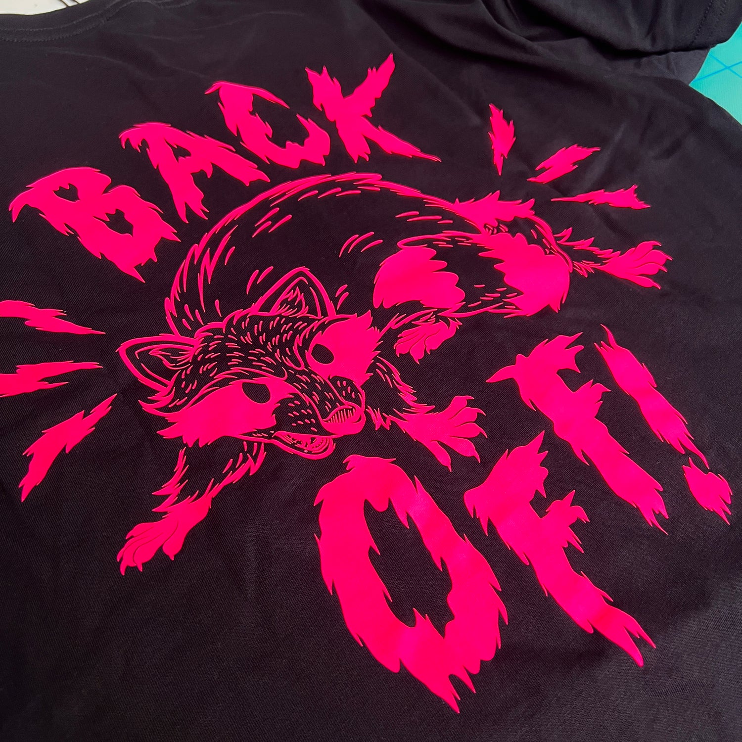 Back Off! Neon T-Shirt