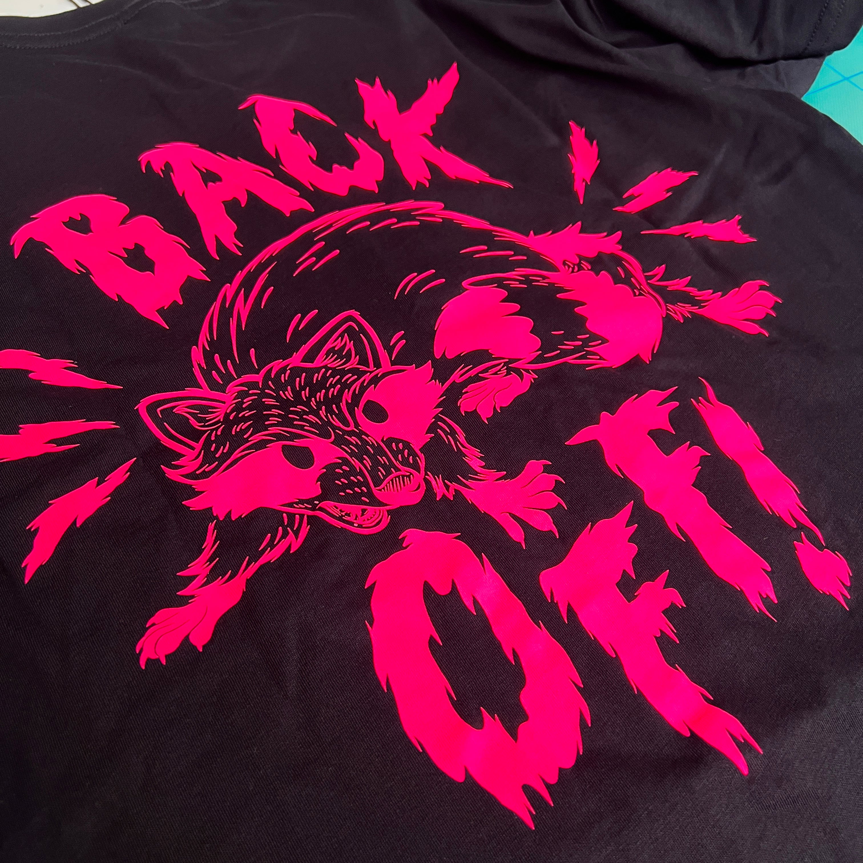 Back Off! Neon T-Shirt