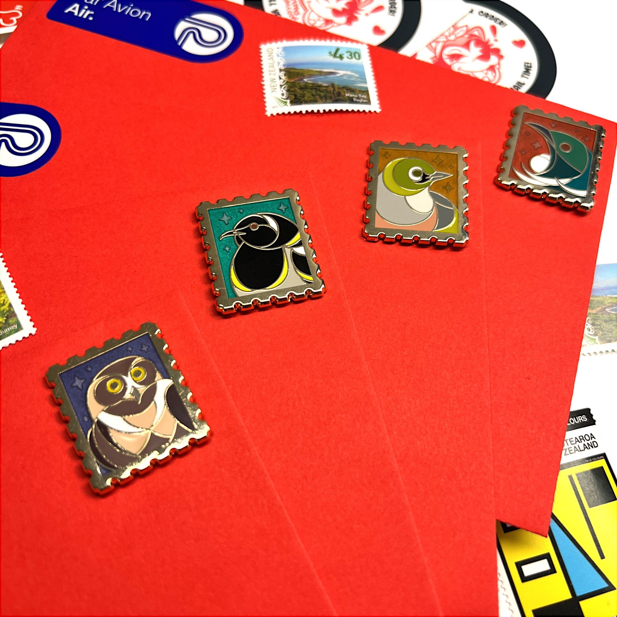 Par Avian Series I • Enamel Pin Set