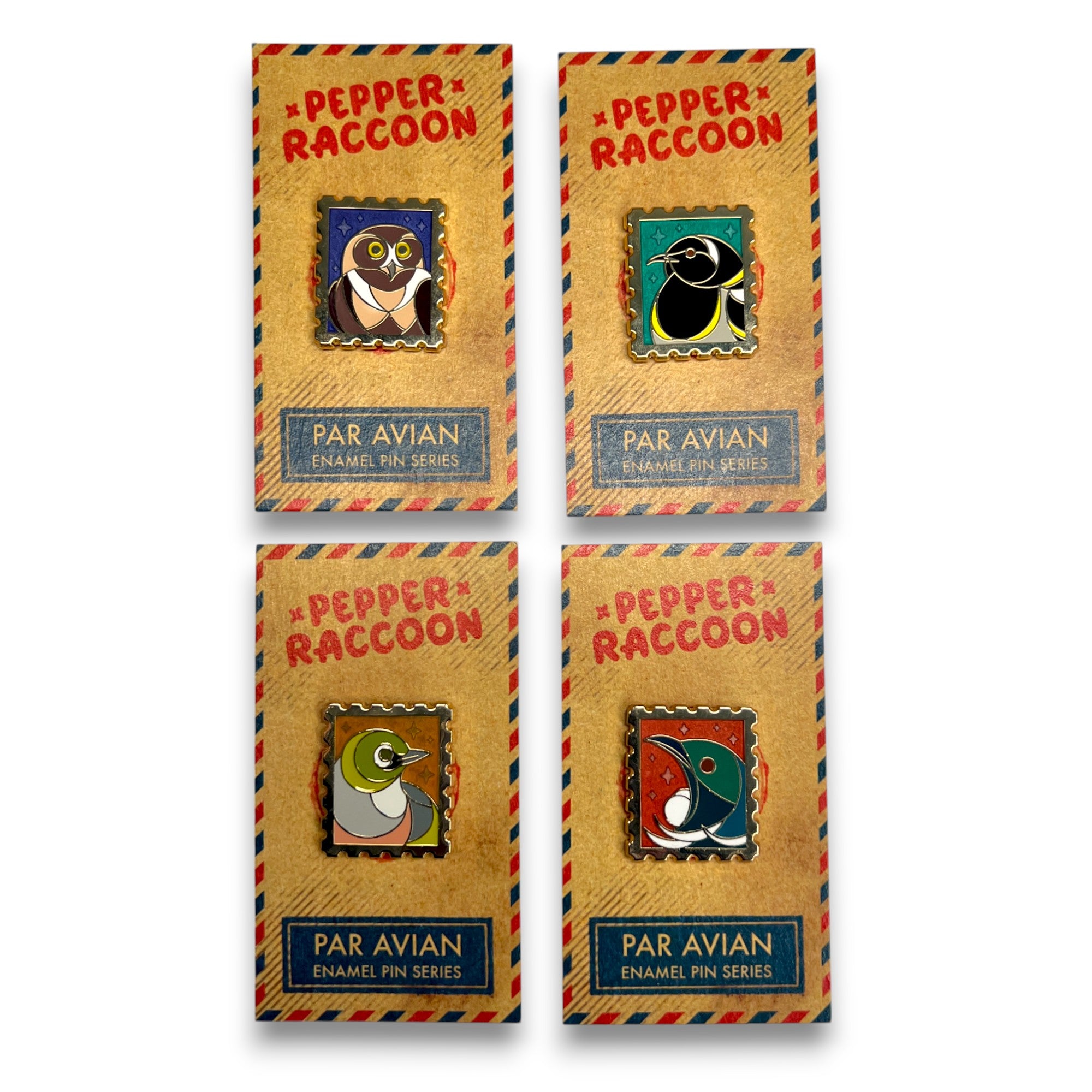 Par Avian Series I • Enamel Pin Set