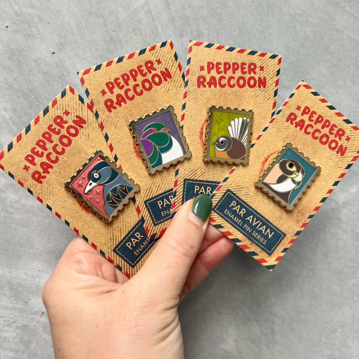 Par Avian Series II • Enamel Pin Set