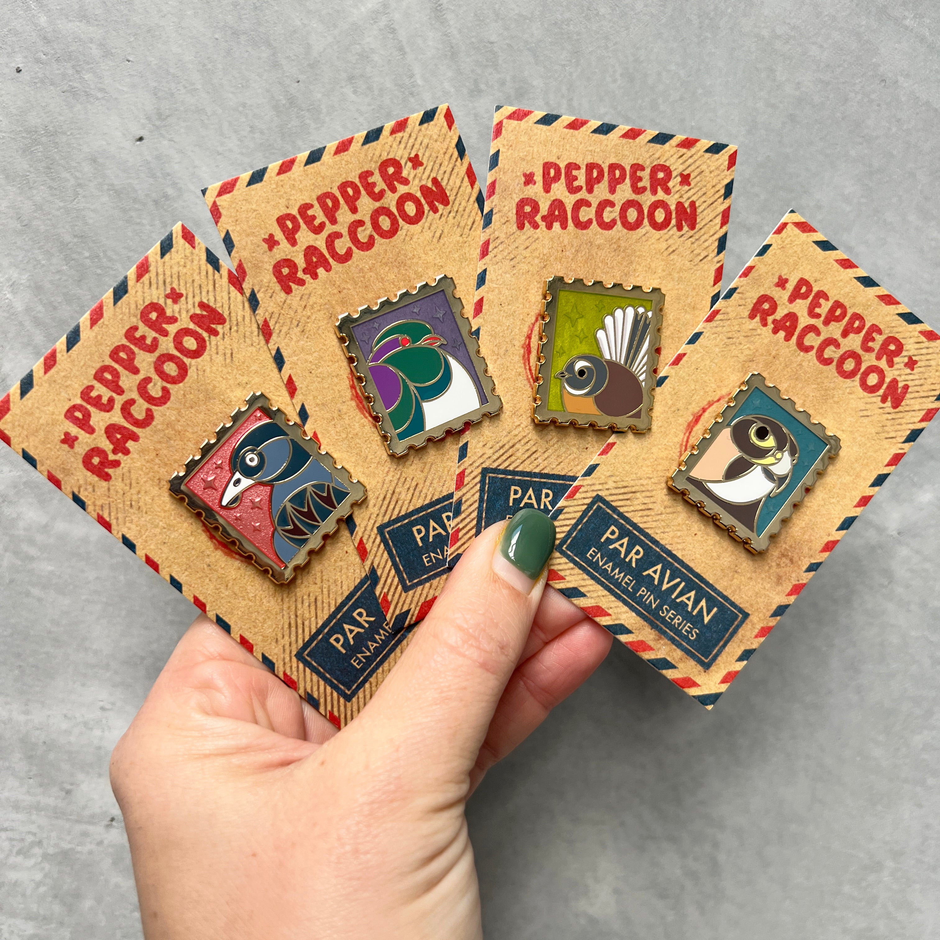 Par Avian Series II • Enamel Pin Set