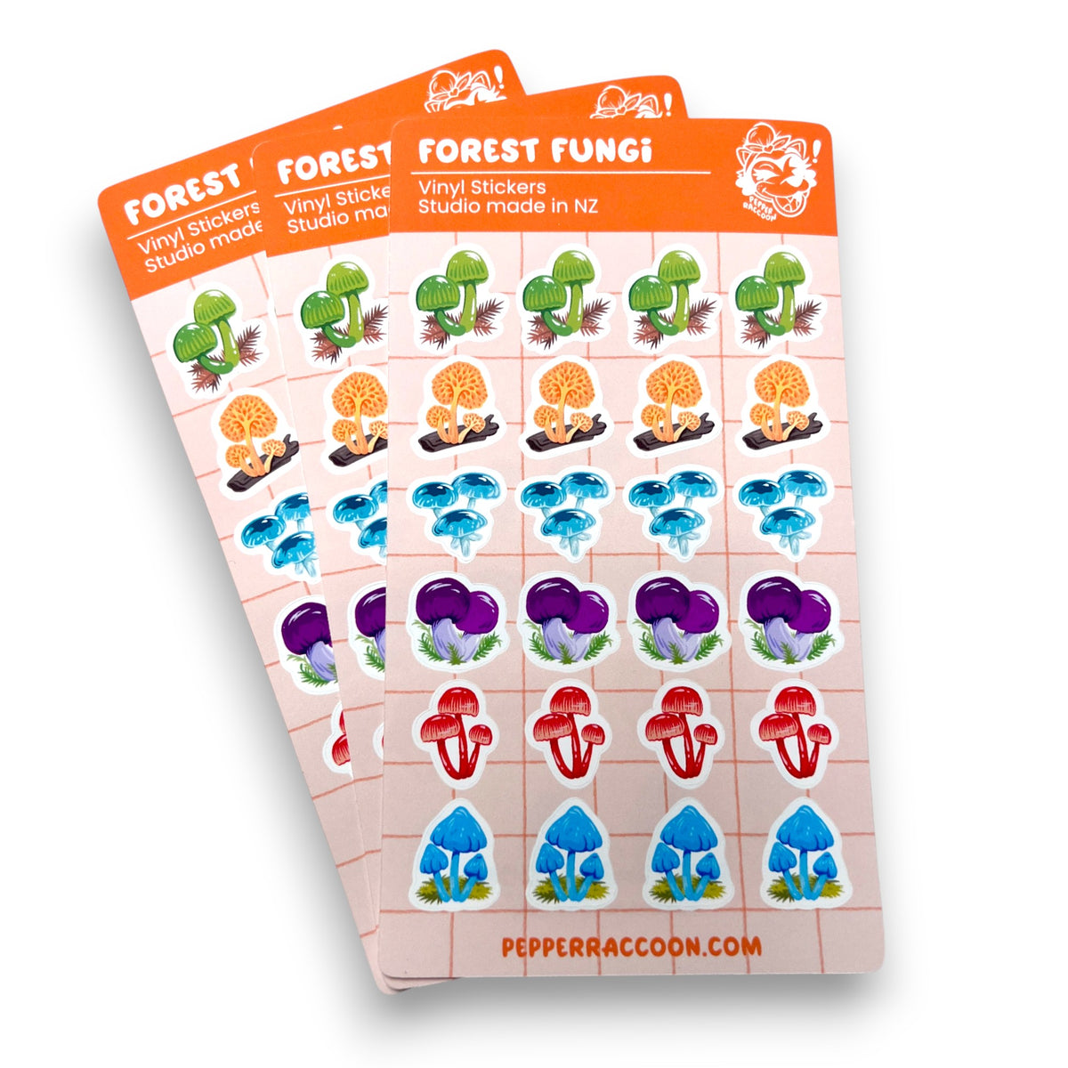 Forest Fungi Planner Sticker Sheet