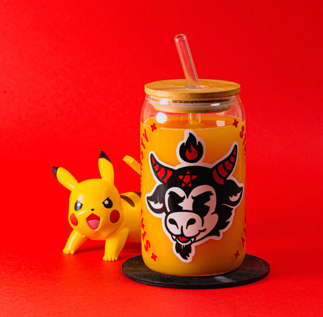 Stay Thirsty Baphomet Glassware