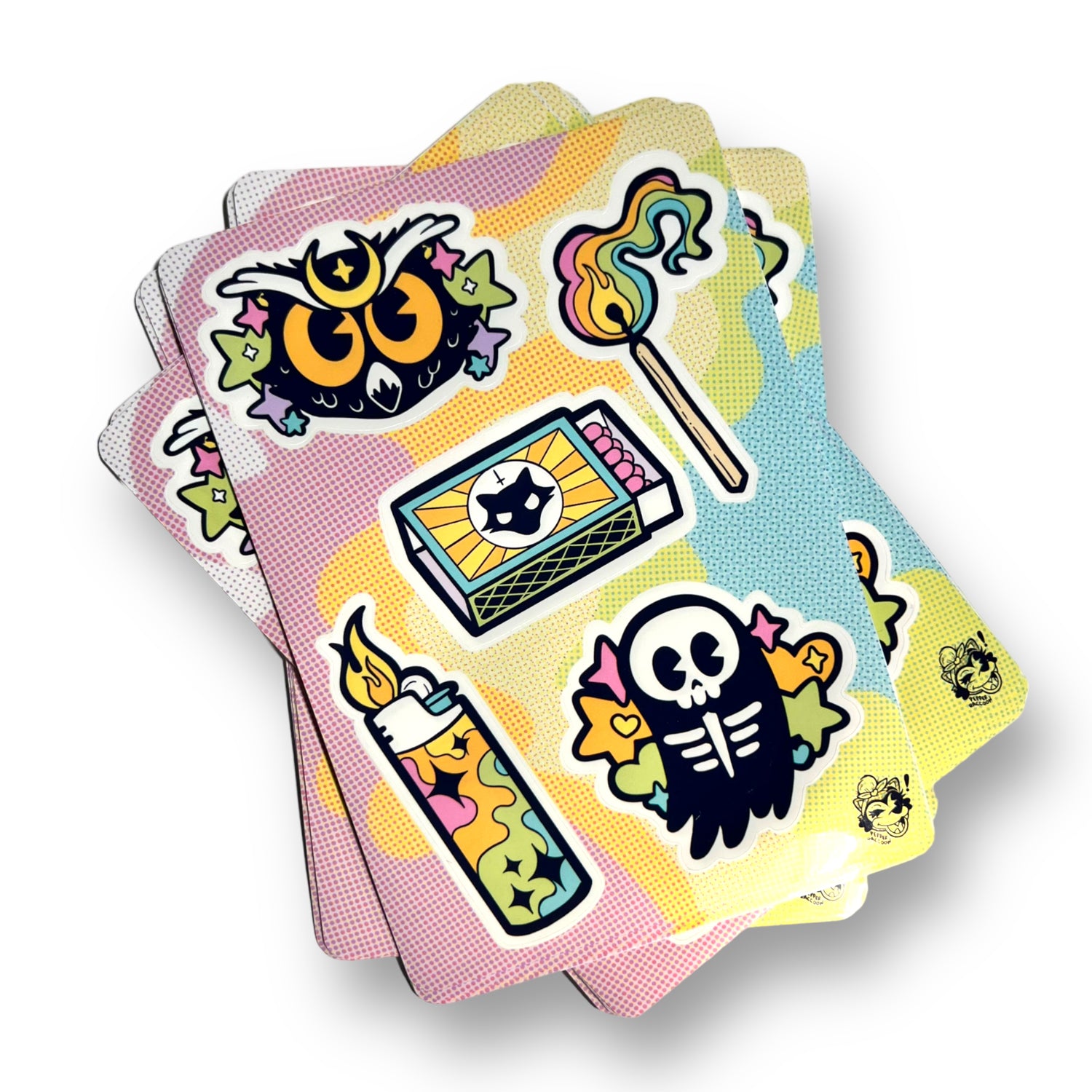 Chromatic Curse Sticker Sheet