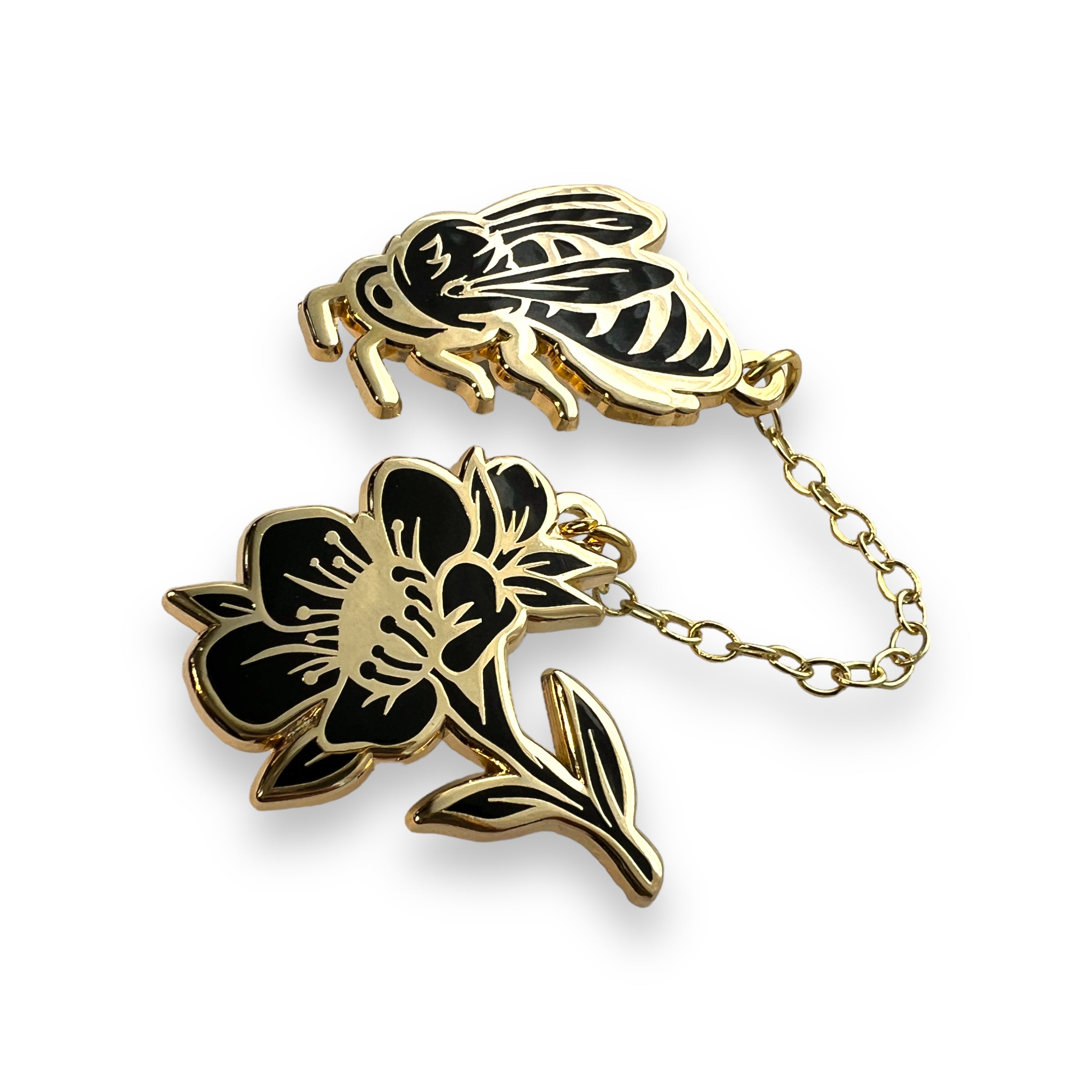 Mānuka + Bee Pin Chain Set