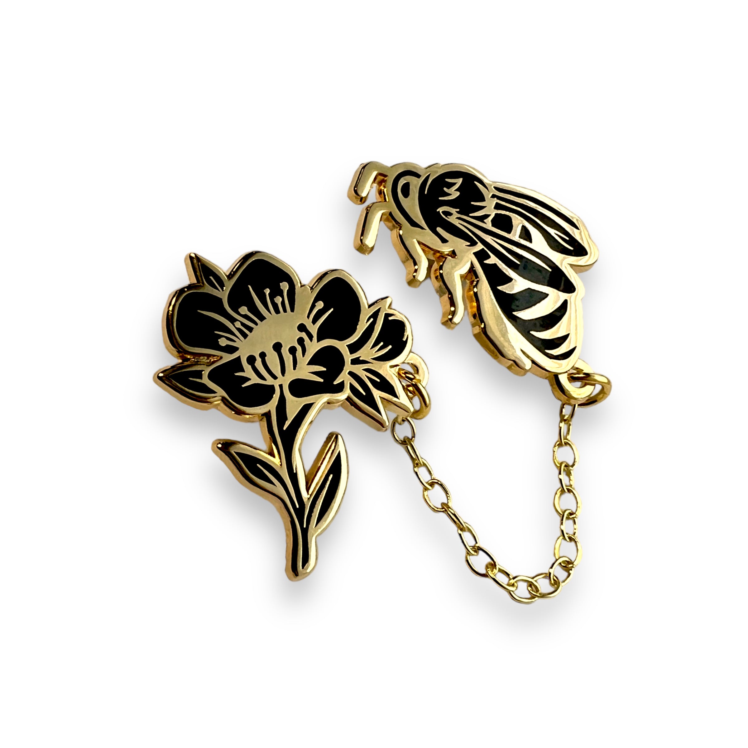 Mānuka + Bee Pin Chain Set