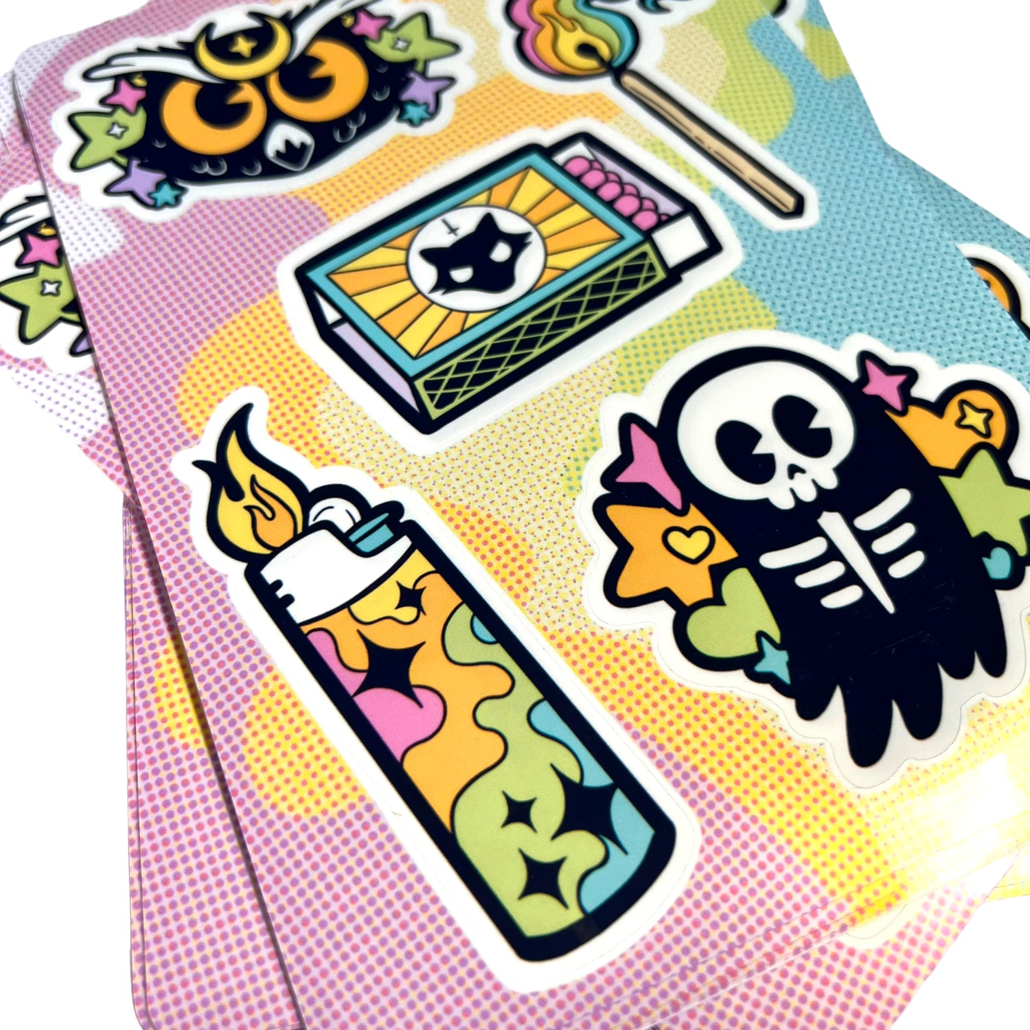 Chromatic Curse Sticker Sheet