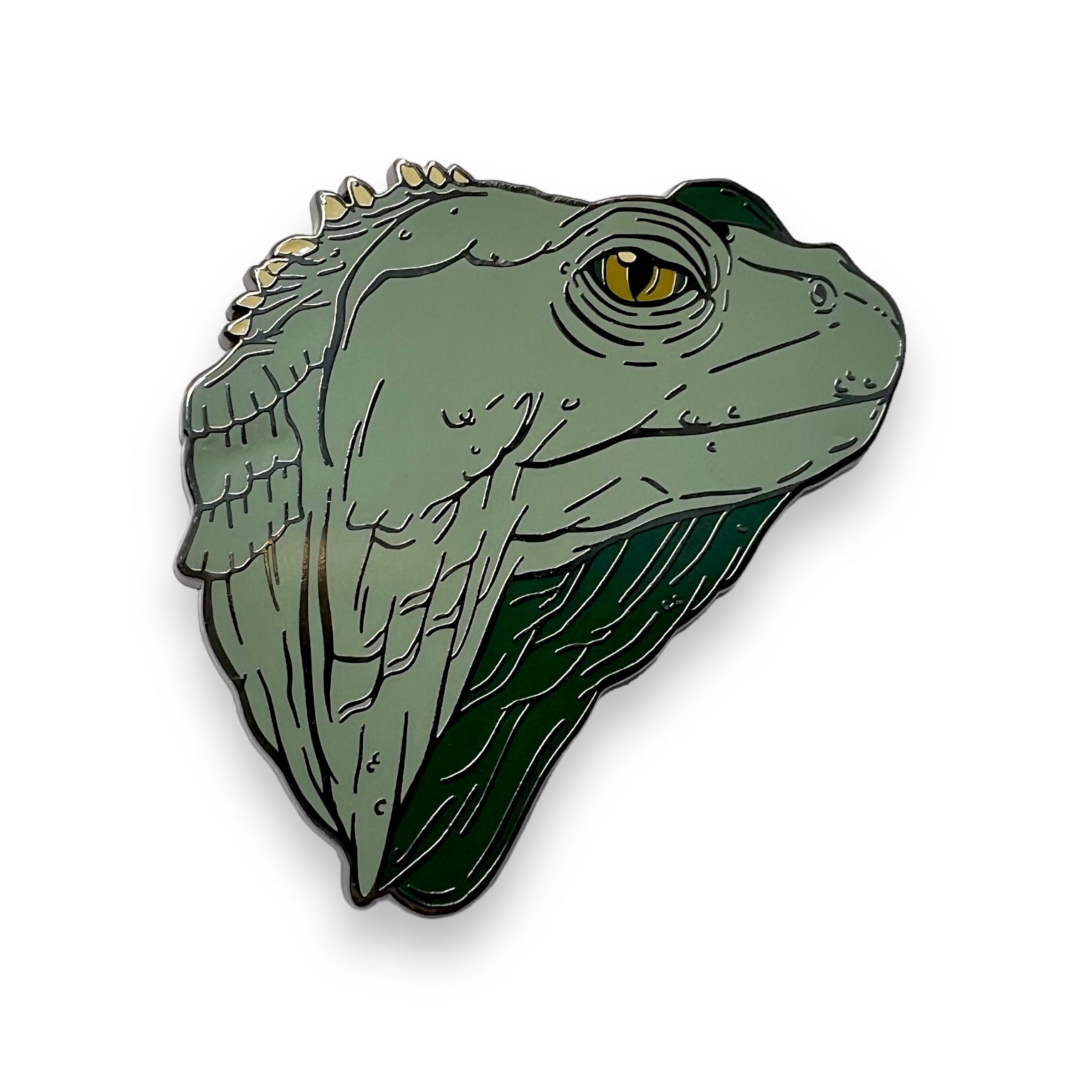 Tuatara Enamel Pin