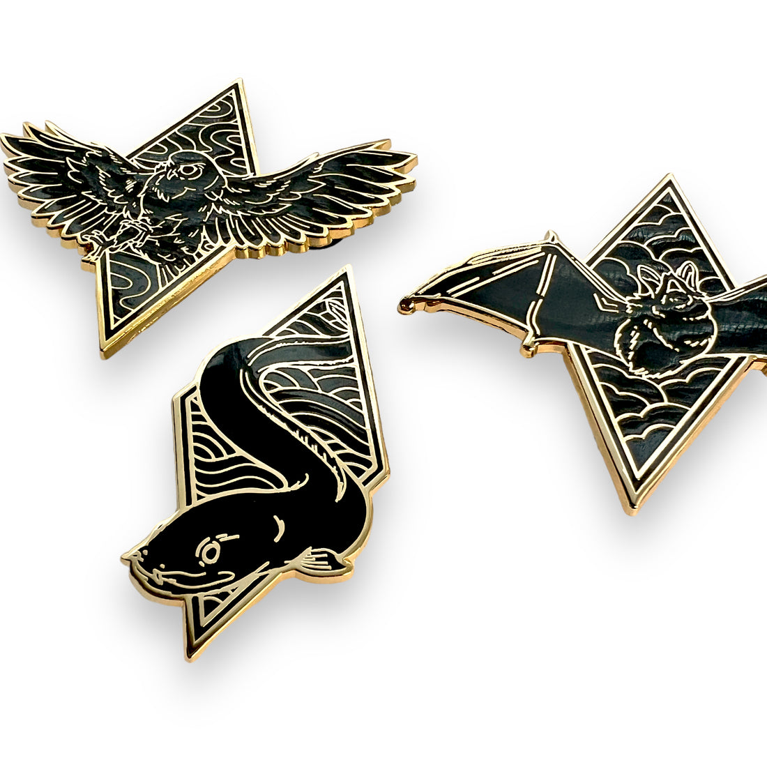 Nocturnal Natives Enamel Pin Set