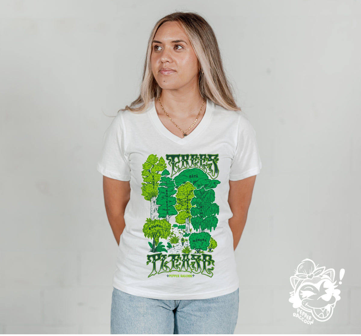 Trees Please T-Shirt • Aotearoa Native Trees