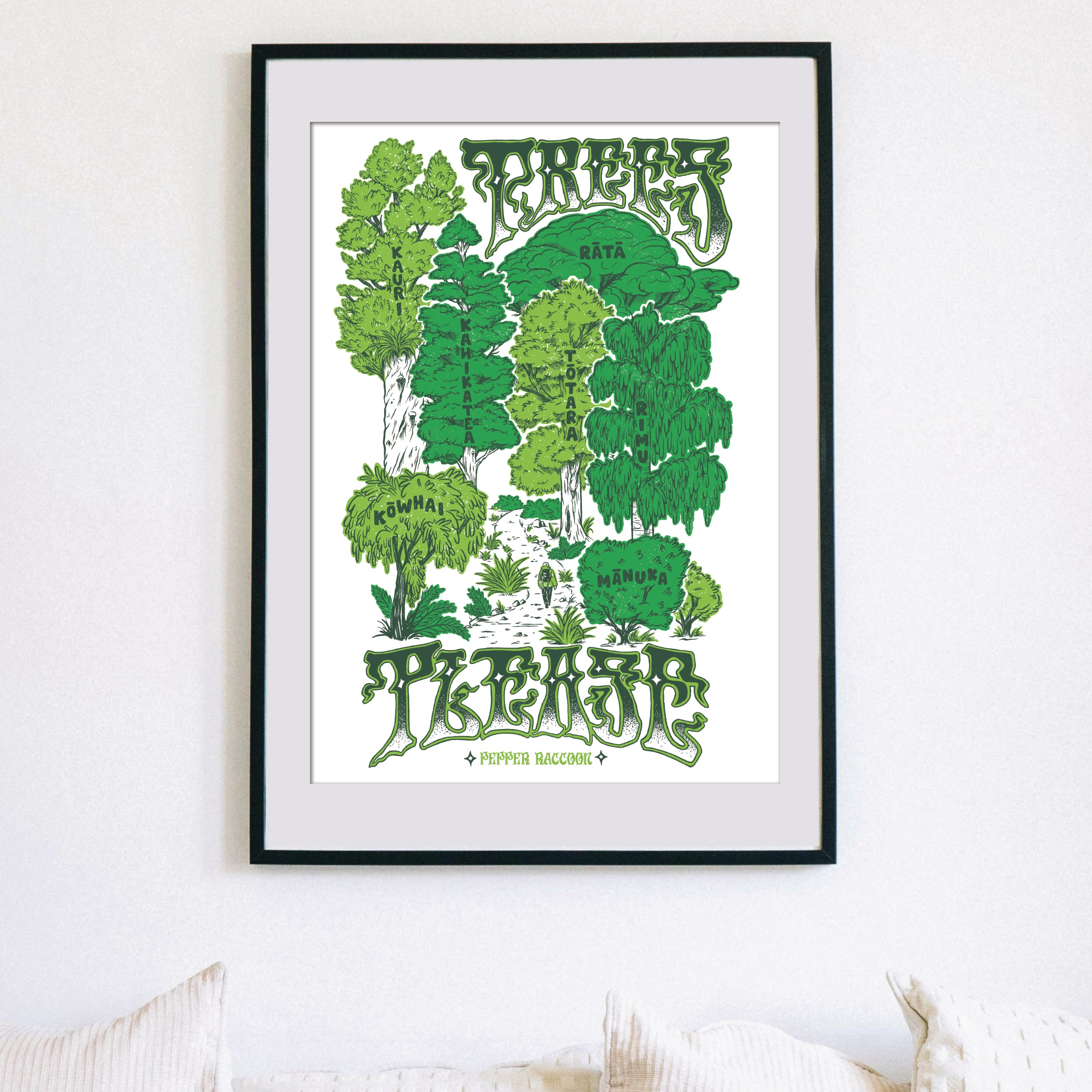 Trees Please • A2 Poster