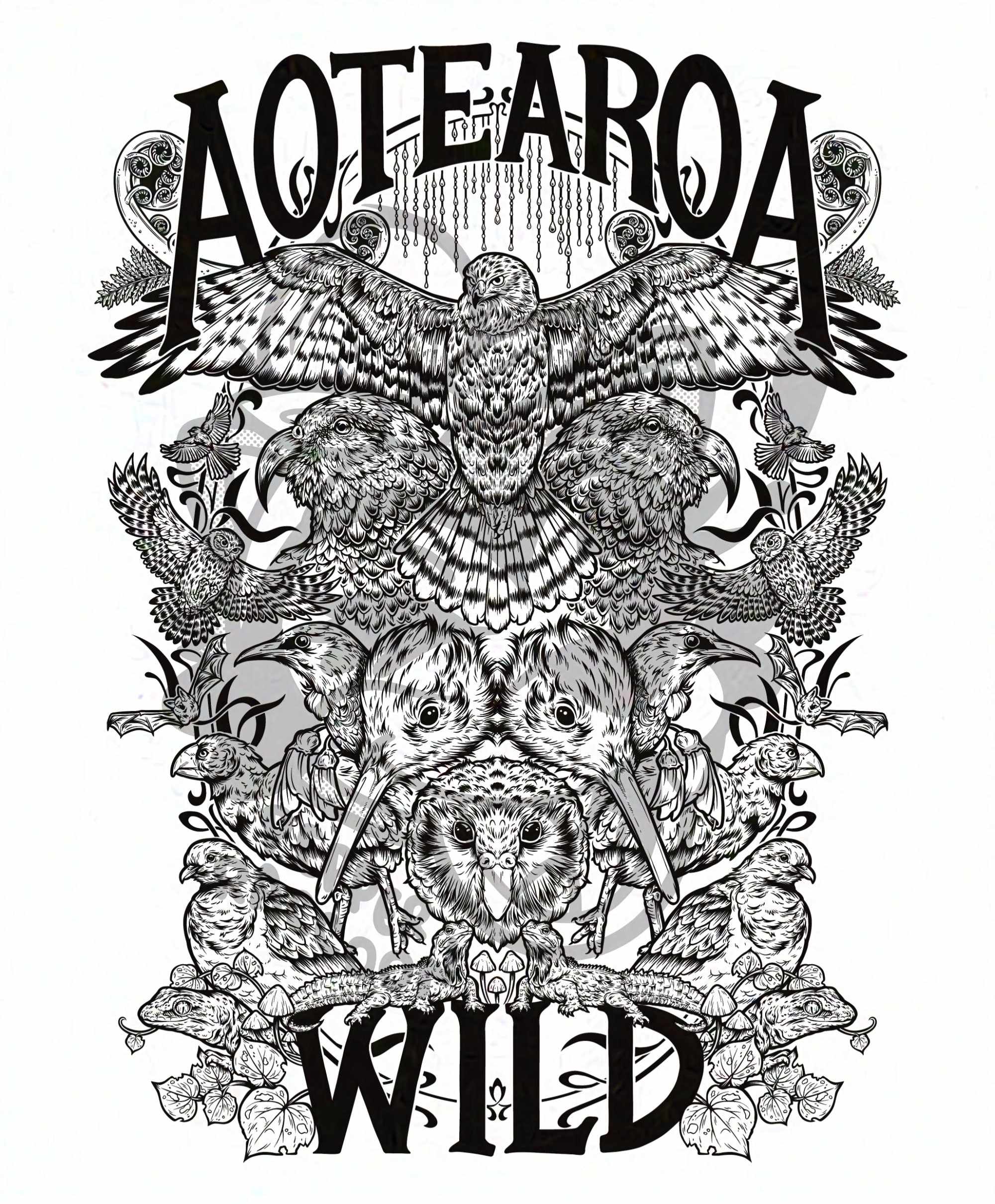 PRE-ORDER: Aotearoa Wild T-Shirt