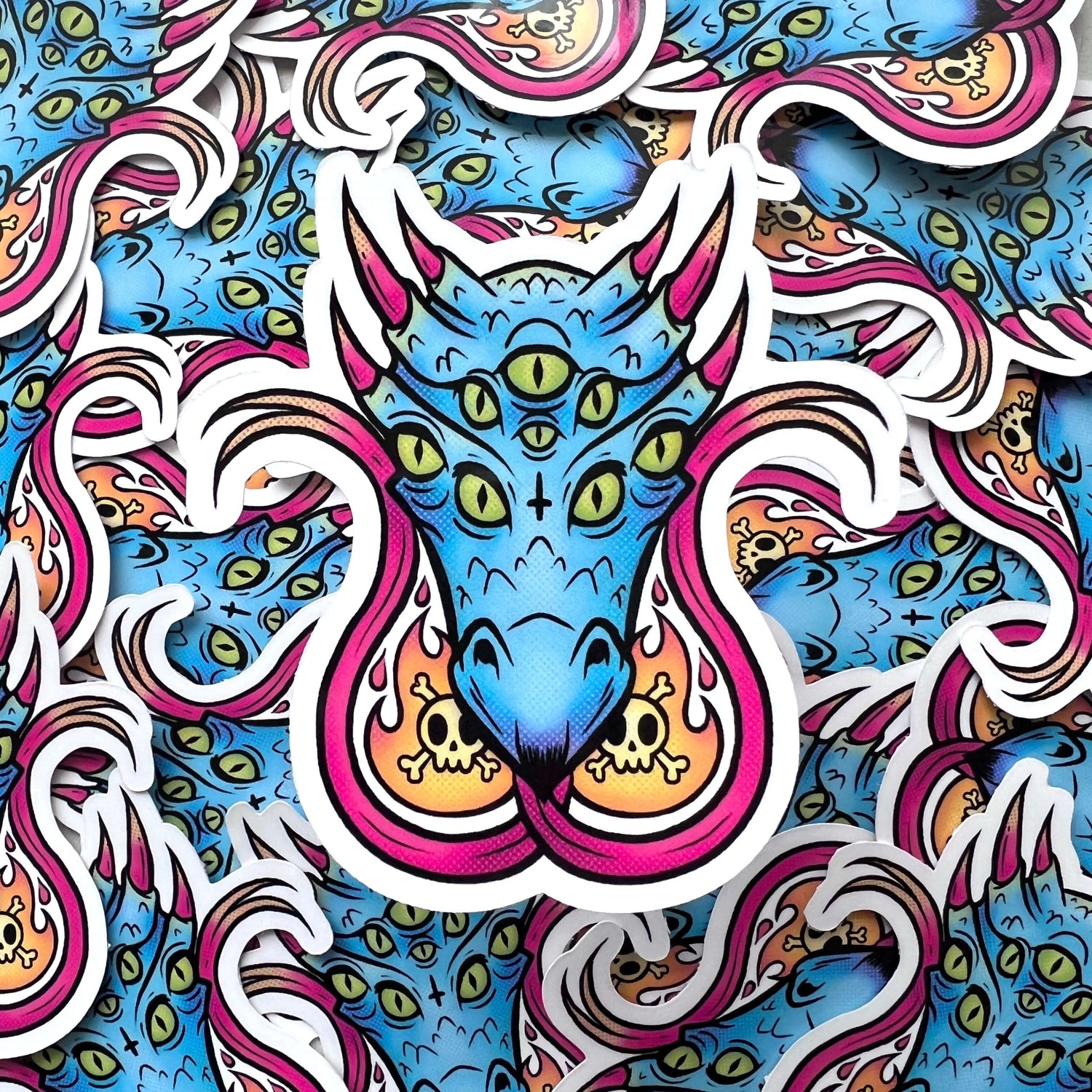 BOSS MODE: Cryptozoological Beast XL Stickers