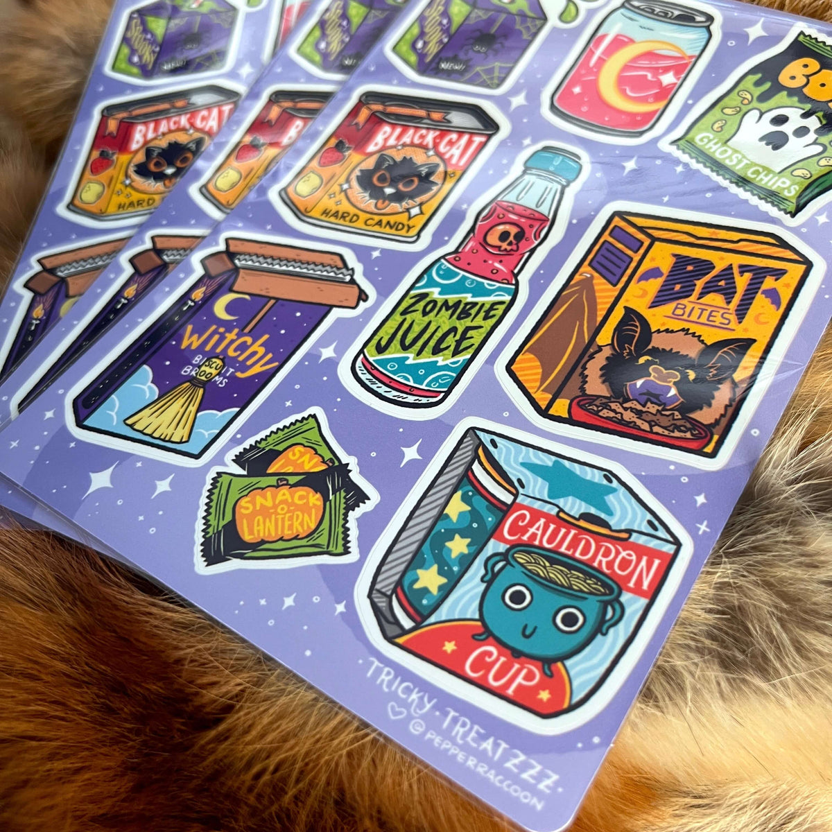Tricky Treatzzz Sticker Sheet