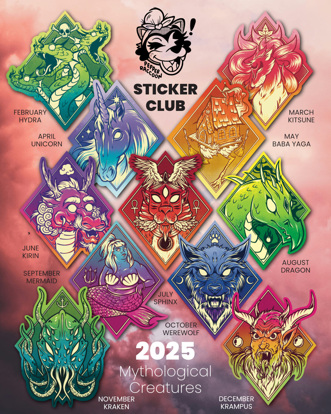 2025 Sticker Club Secret Sale
