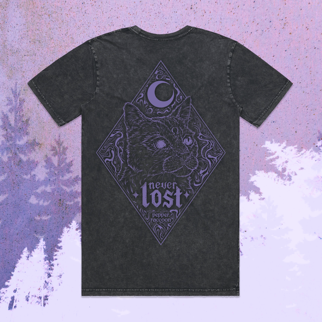 PRE-ORDER: Never Lost Stonewashed T-Shirt