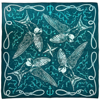 Welcome Swallows Twilight Sailor Bandana