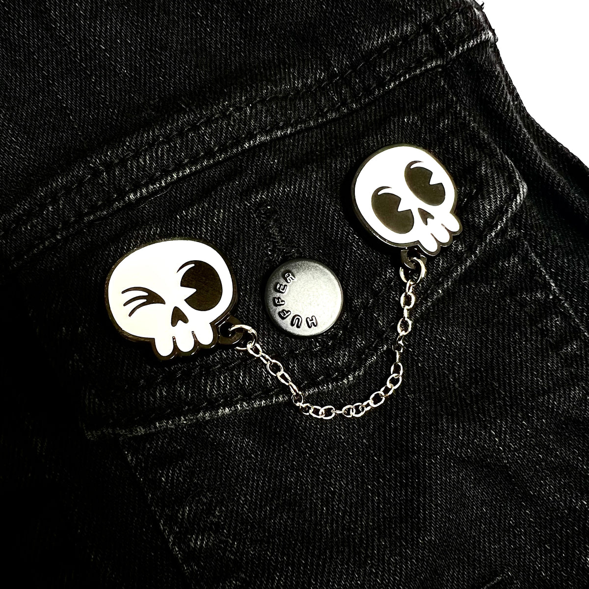 Skull Buddies Pin Chain Set