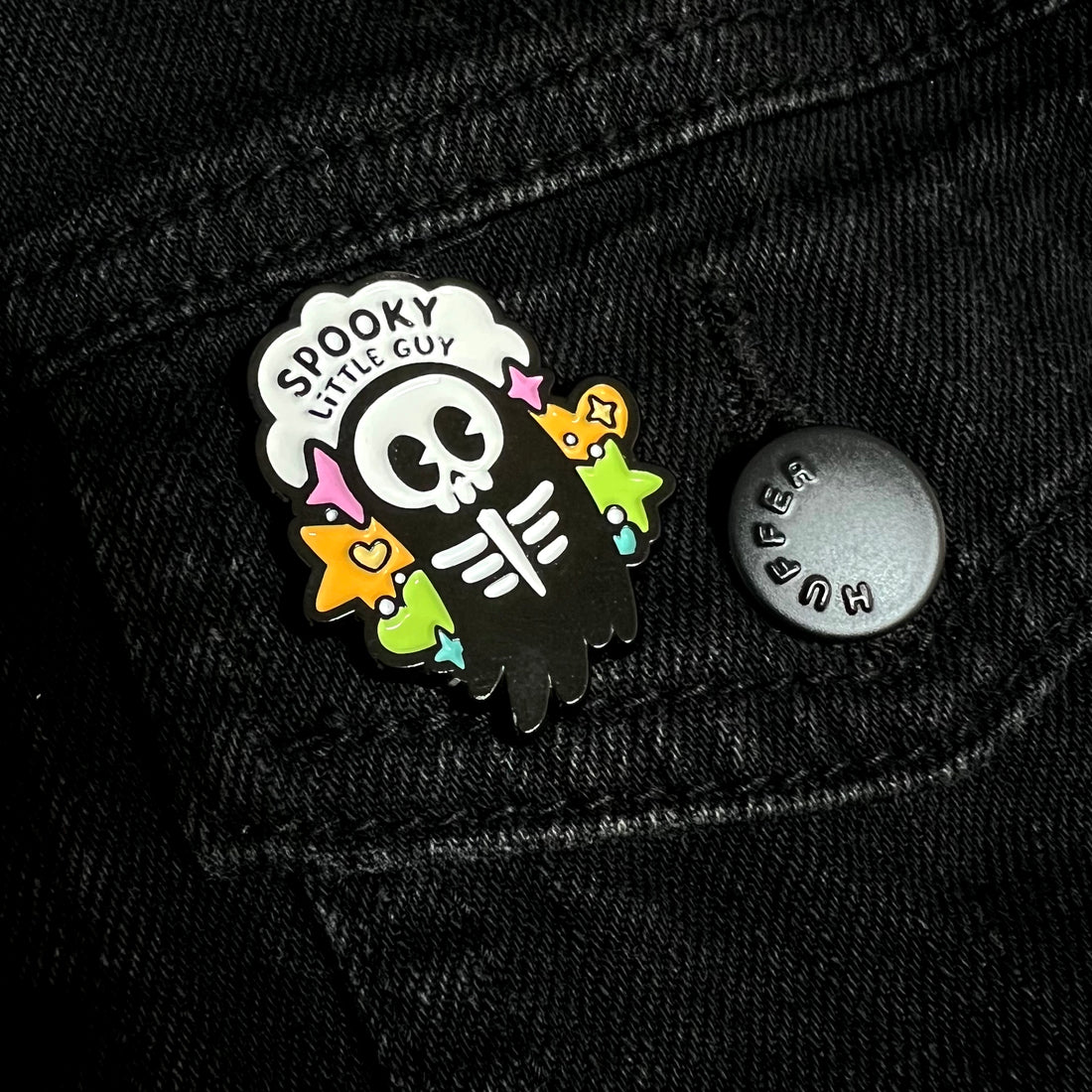 Spooky Little Guy Ghost Pin