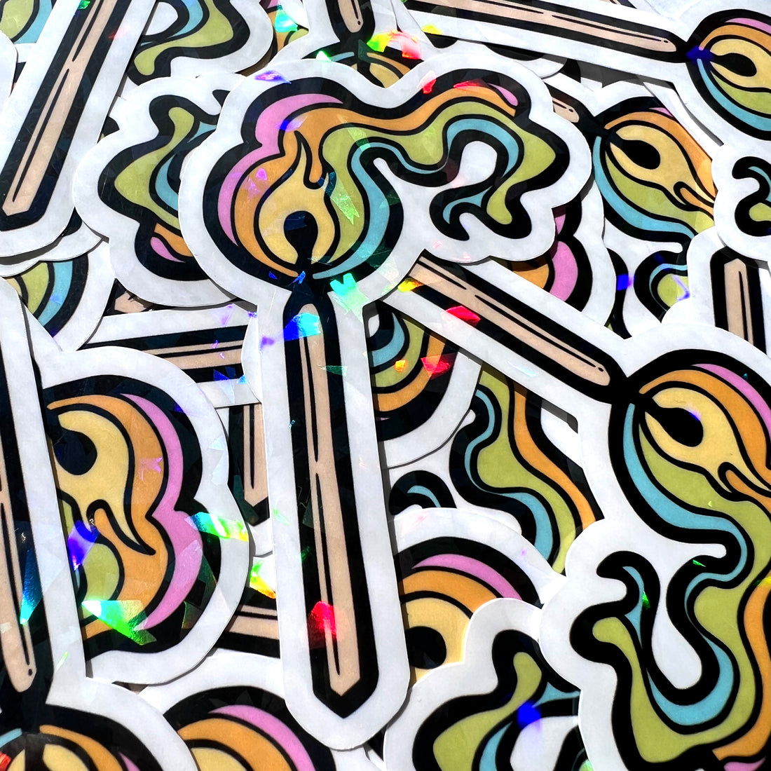 The Chromatic Match Vinyl Sticker