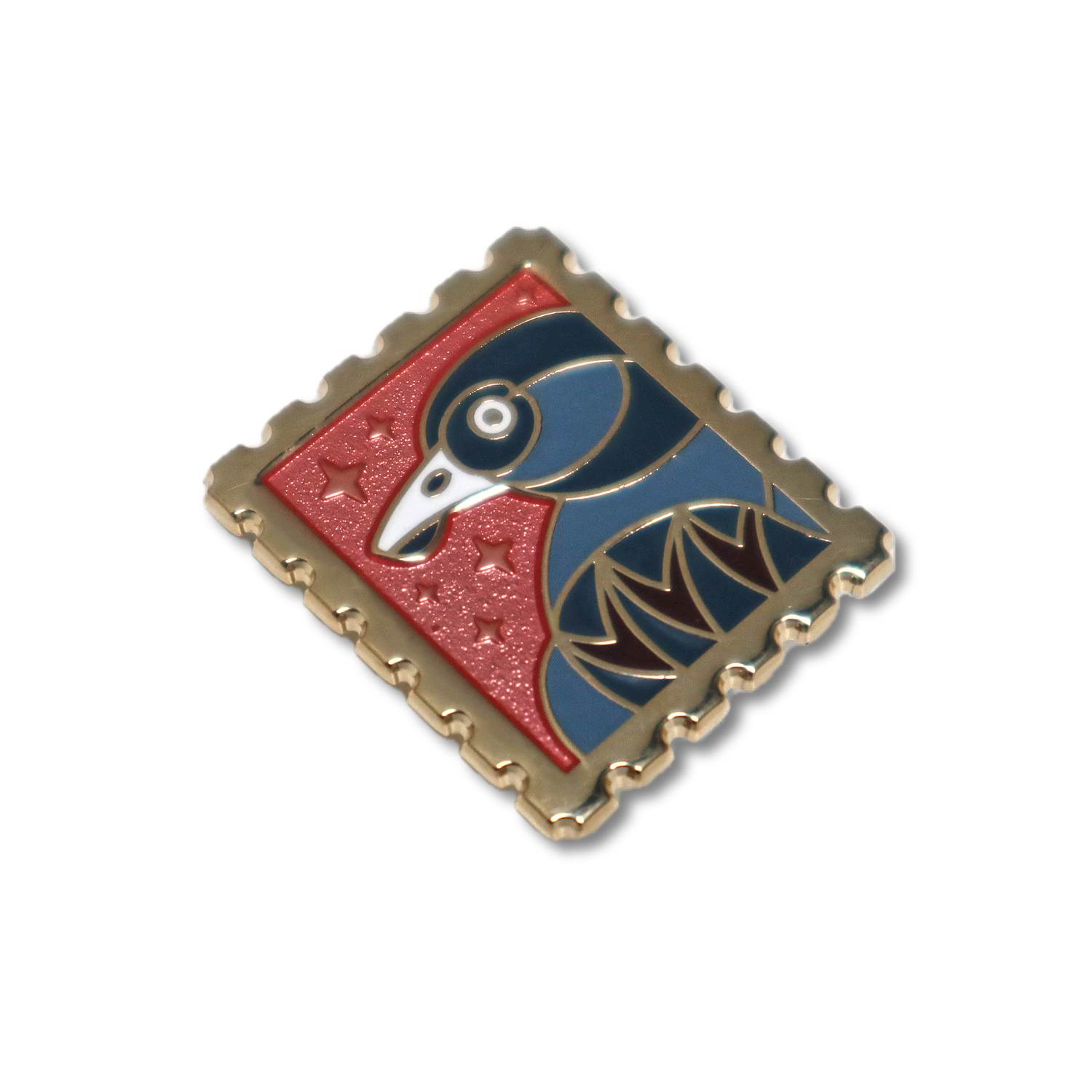 Par Avian II • Whio Blue Duck Stamp Enamel Pin