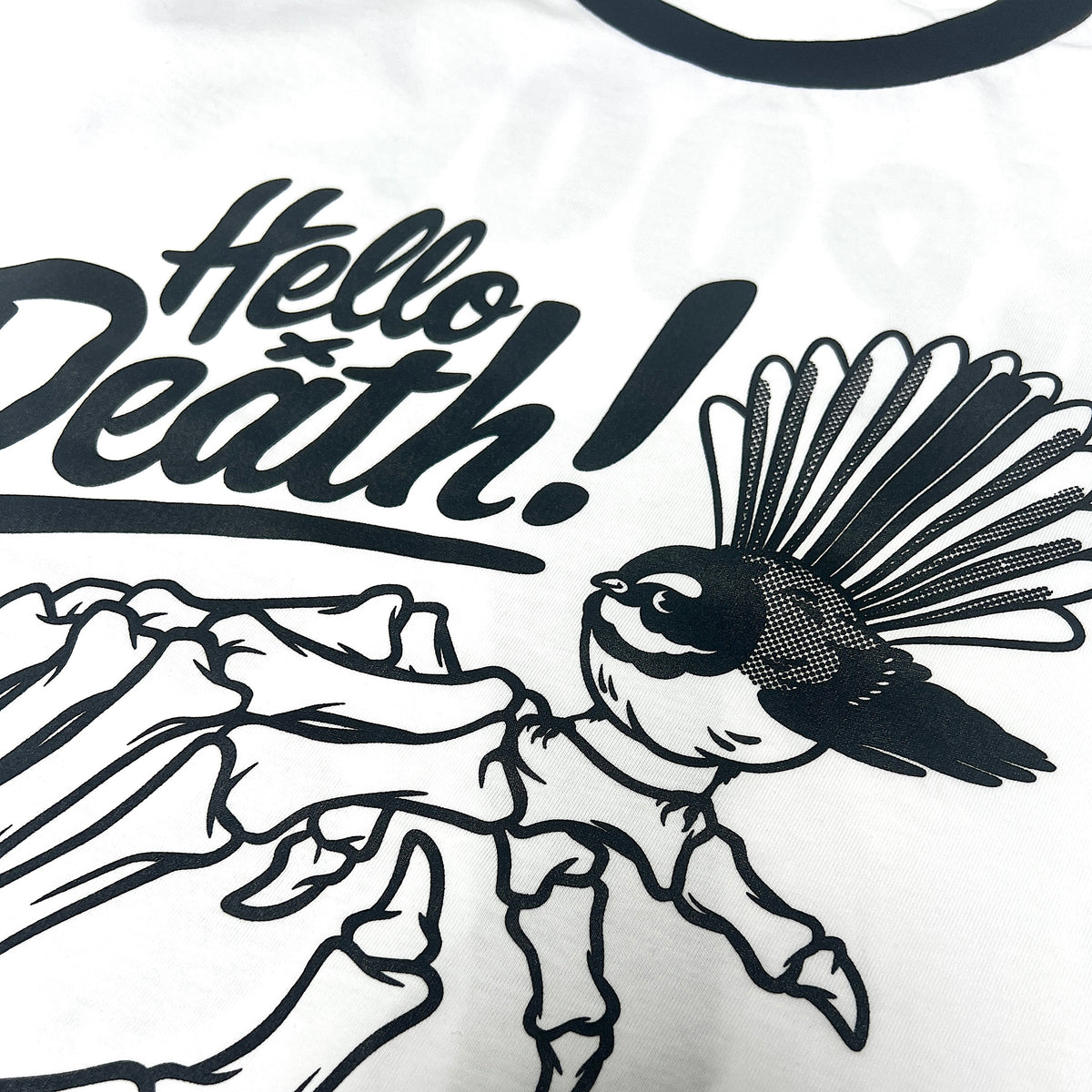 Hello Death Ringer T-Shirt • Pīwakawaka