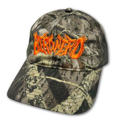 Bird Nerd Embroidered Camo Cap