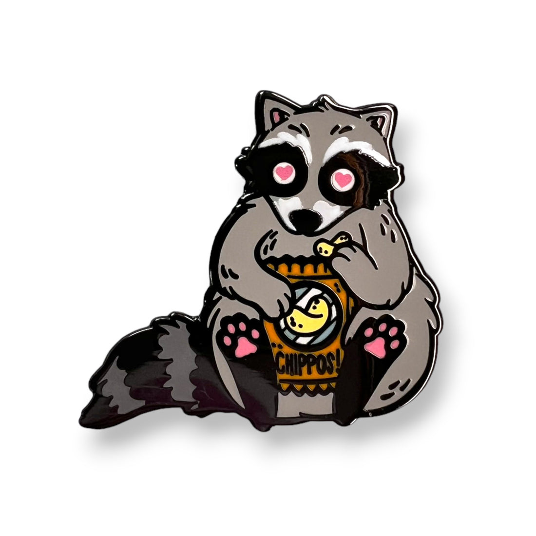 NEW: Snacky Boi Raccoon Pin