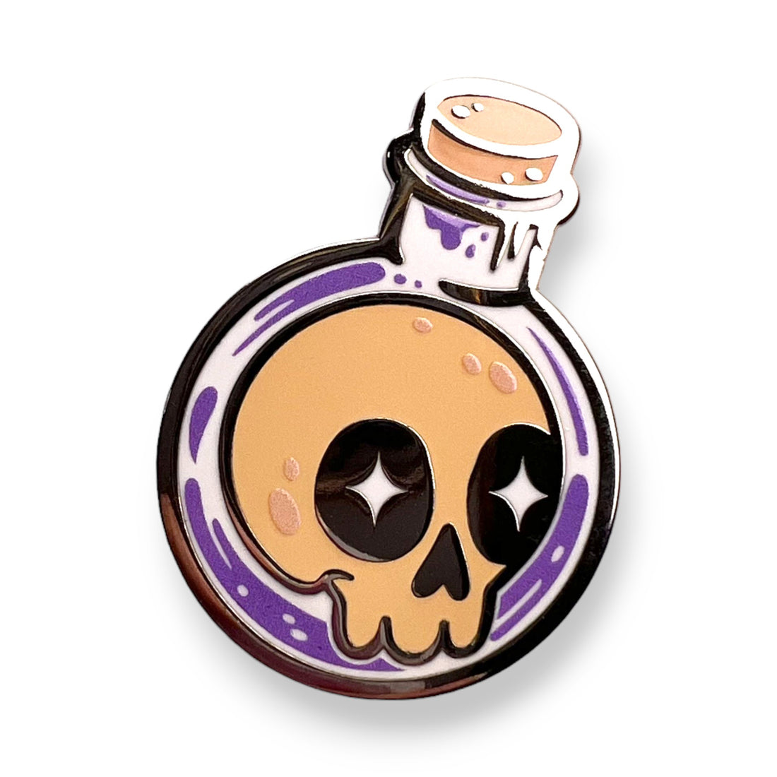 Skully Potion Pin
