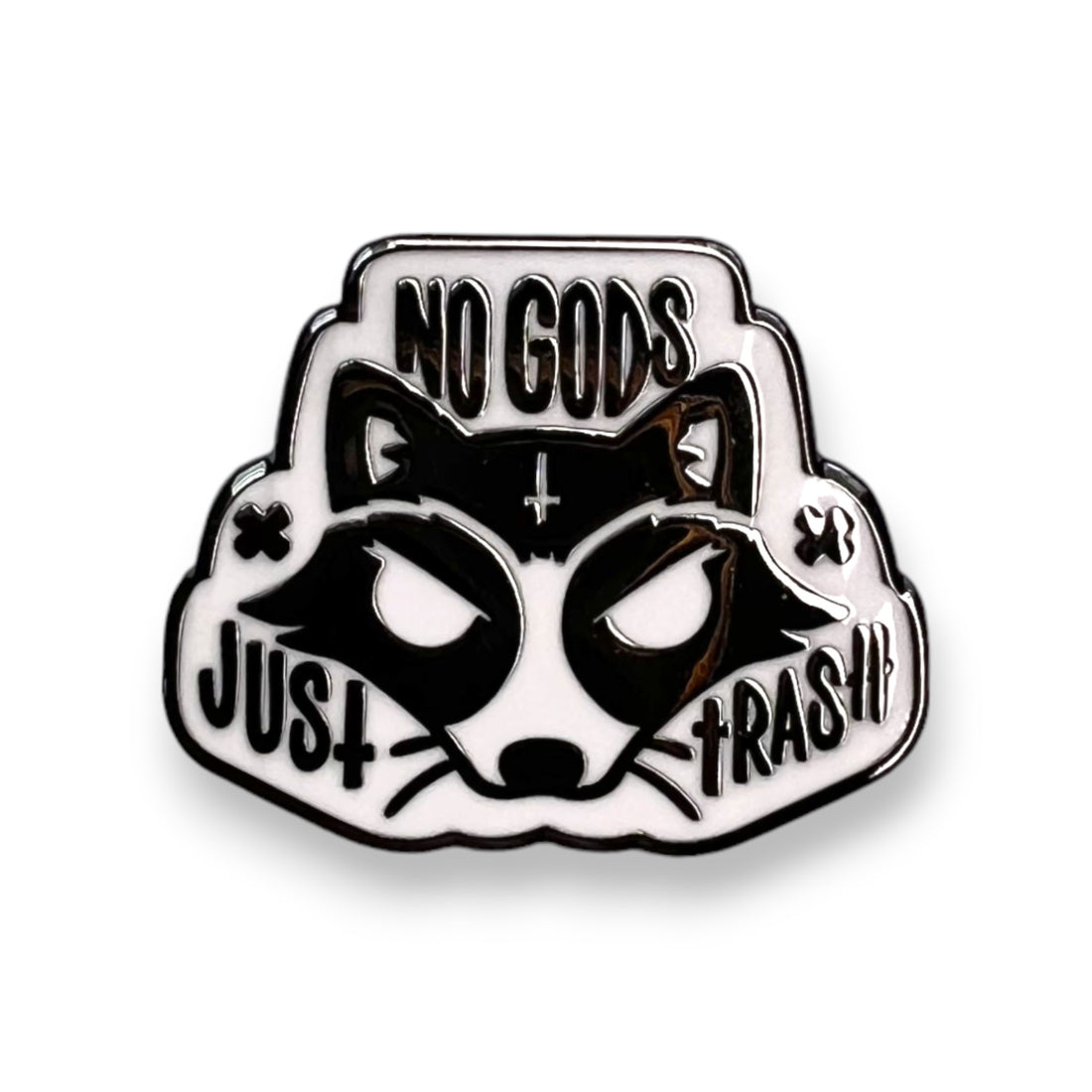 NEW: No Gods, Just Trash Pin