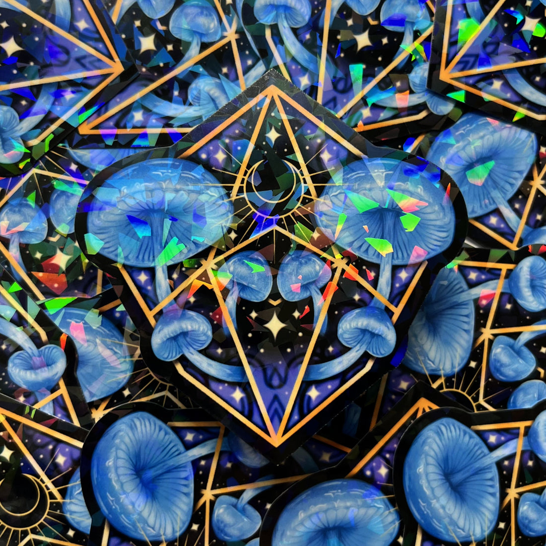 Cosmic Fungi • Pixie’s Parasol Sticker
