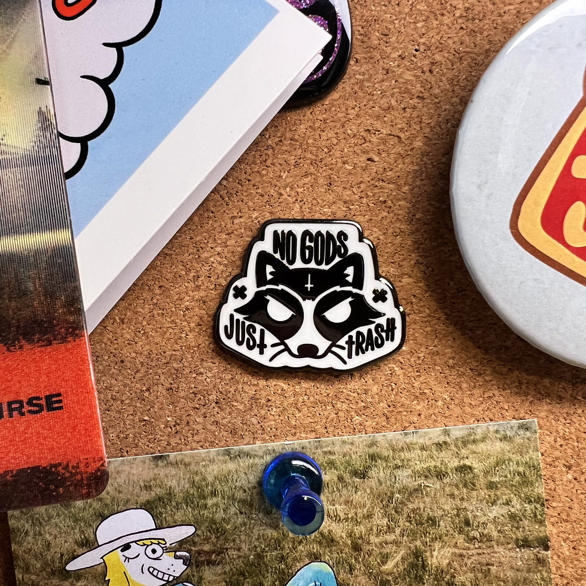 No Gods, Just Trash Pin