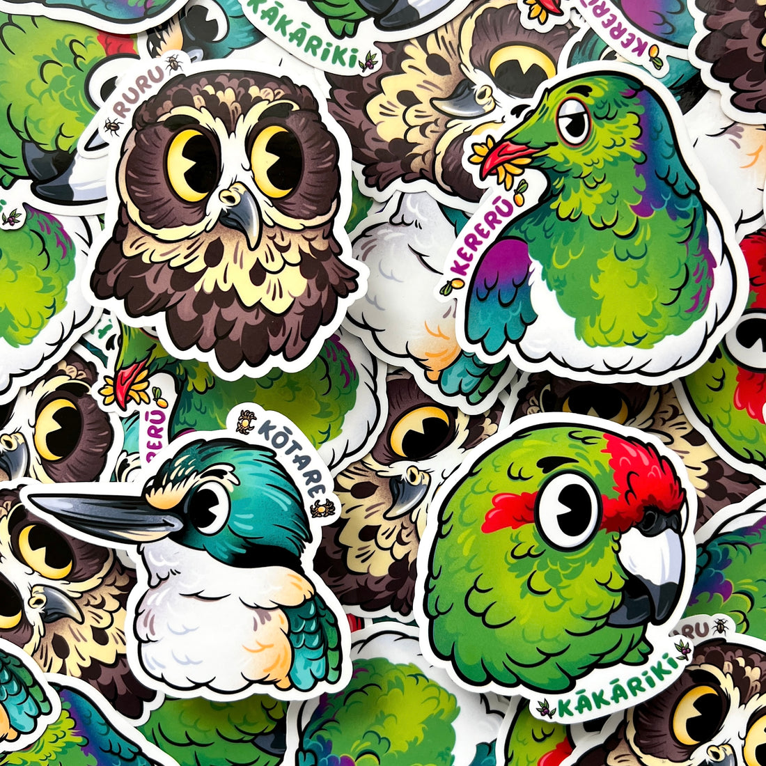 Aotearoa Sillies • Series III Sticker Collection