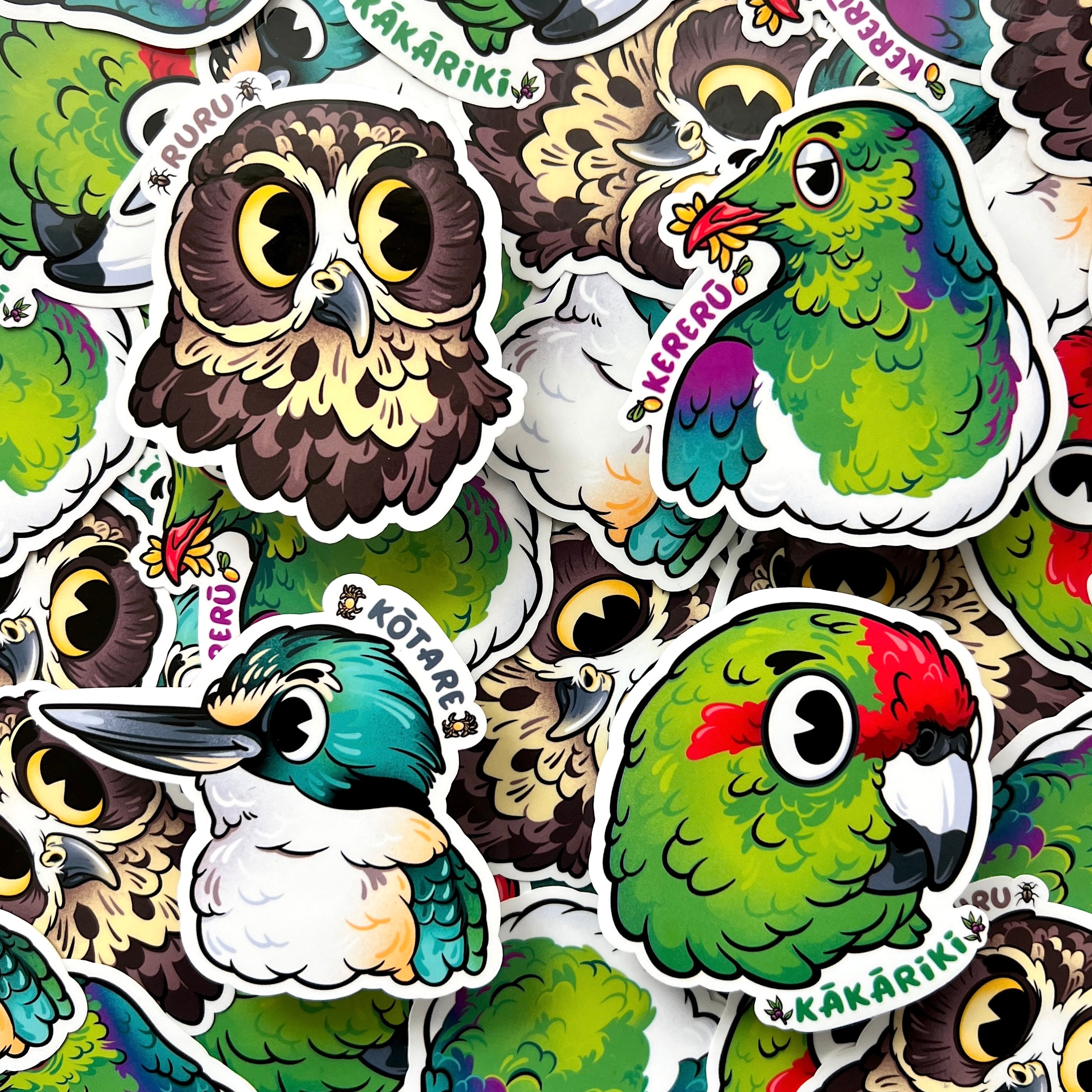 Aotearoa Sillies • Series III Sticker Collection